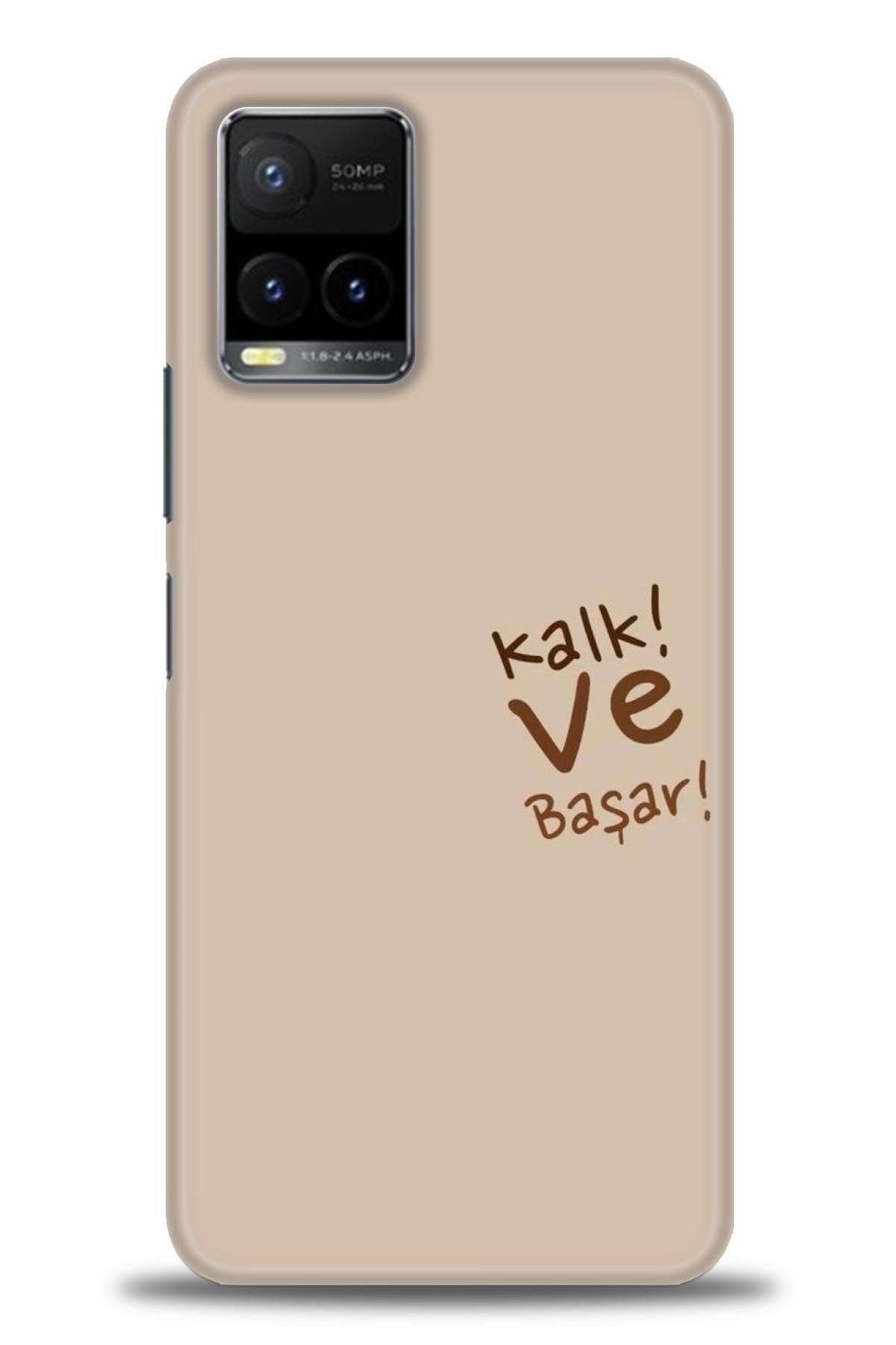 CooperTech Vivo Y21S / Y21 İle Uyumlu HD Baskılı Silikon Kılıf / Y V ÖzelSeri Vivo - 2808