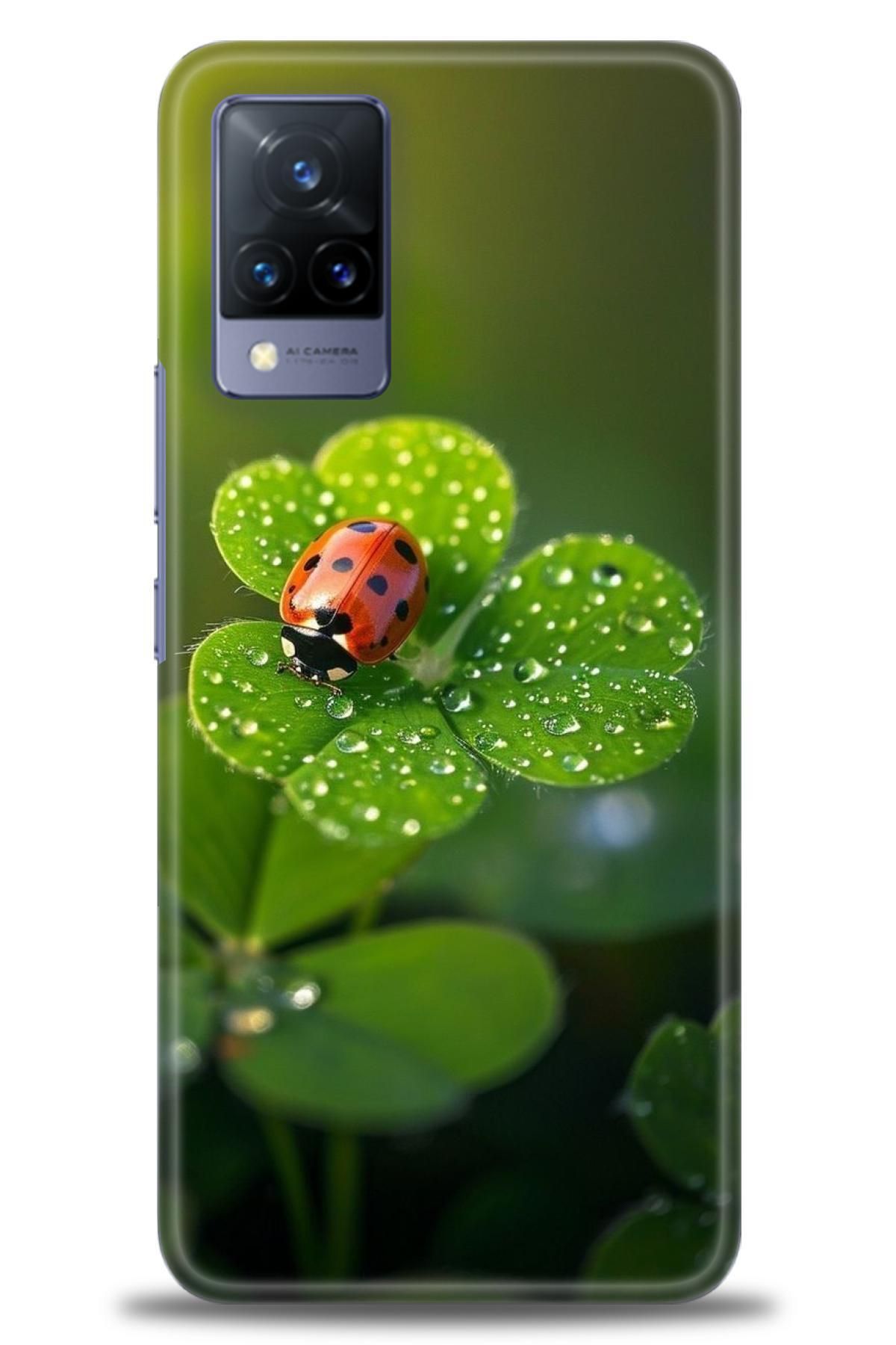 CooperTech Vivo V21 / V21E İle Uyumlu HD Baskılı Silikon Kılıf / Y V ÖzelSeri Vivo - 2180