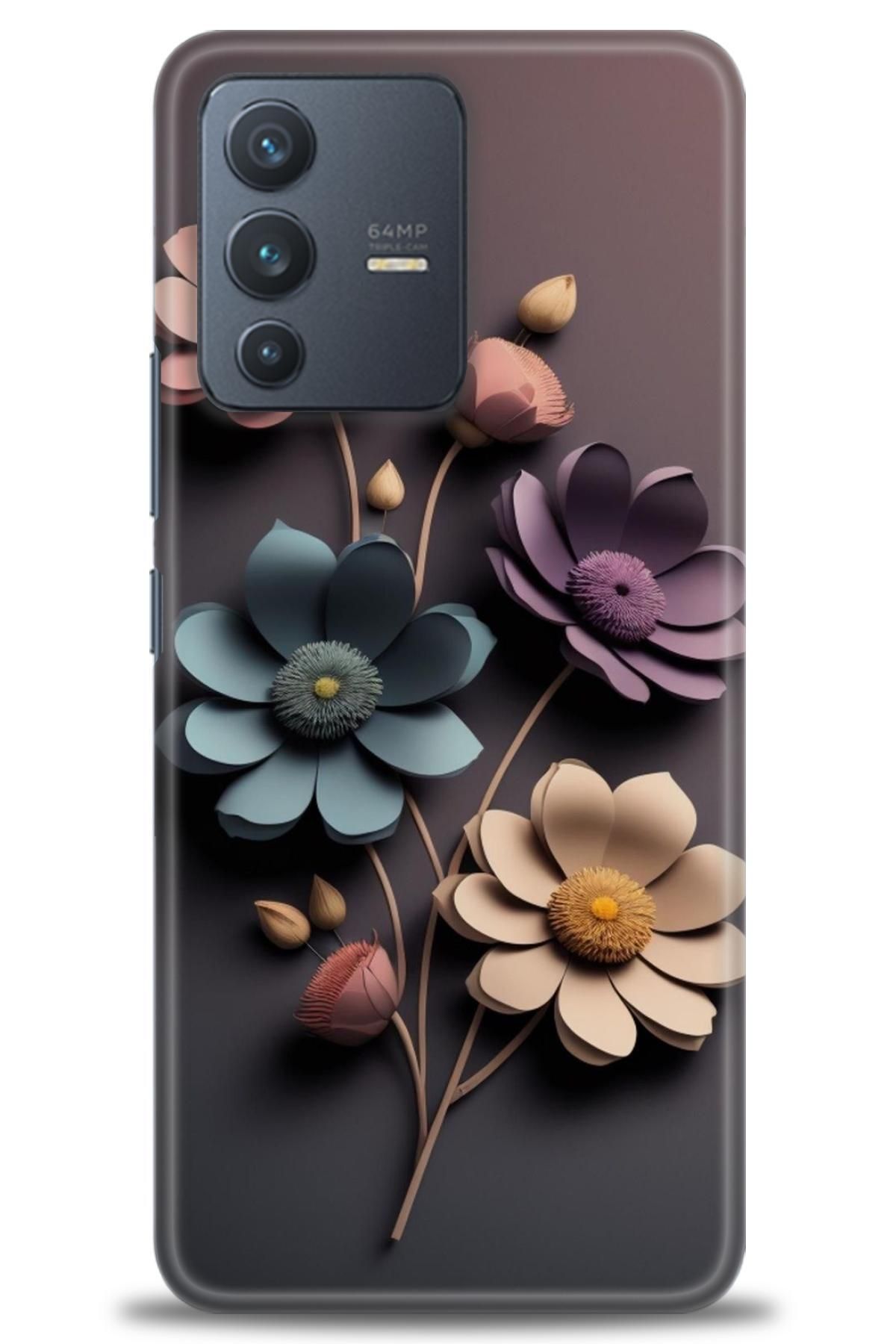 CooperTech Vivo V23 5G İle Uyumlu HD Baskılı Silikon Kılıf / Y V ÖzelSeri Vivo - 2172