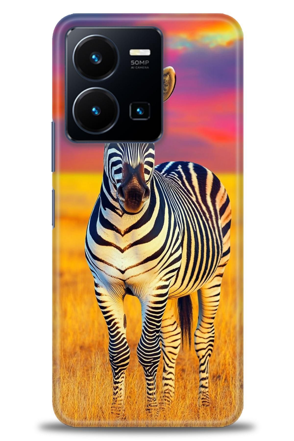 CooperTech Vivo Y22S İle Uyumlu HD Baskılı Silikon Kılıf - ÖzelSeriVivo - 2117