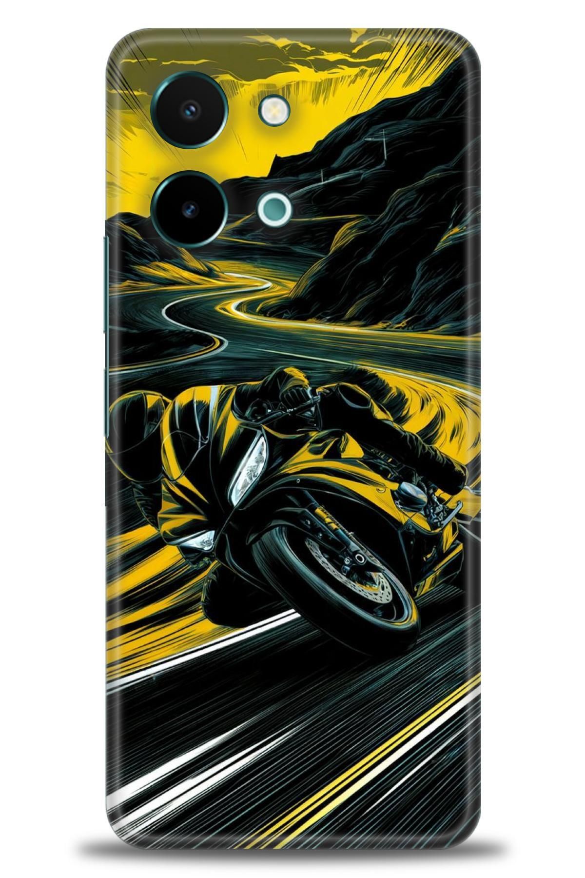 CooperTech Vivo Y28 İle Uyumlu HD Baskılı Silikon Kılıf / Y V ÖzelSeri Vivo - 2810
