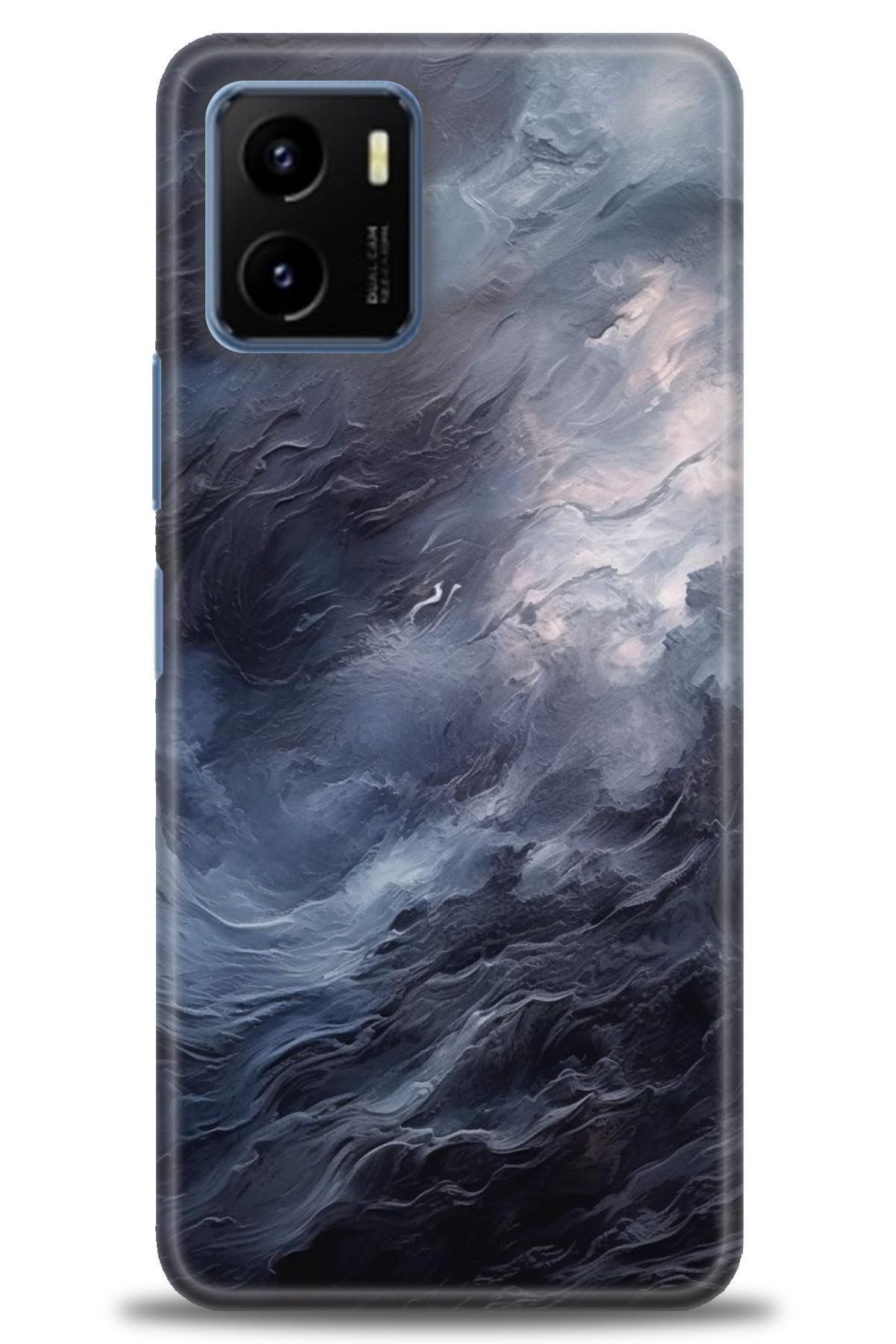 CooperTech Vivo Y15S / Y15A İle Uyumlu HD Baskılı Silikon Kılıf / Y V ÖzelSeri Vivo - 2786