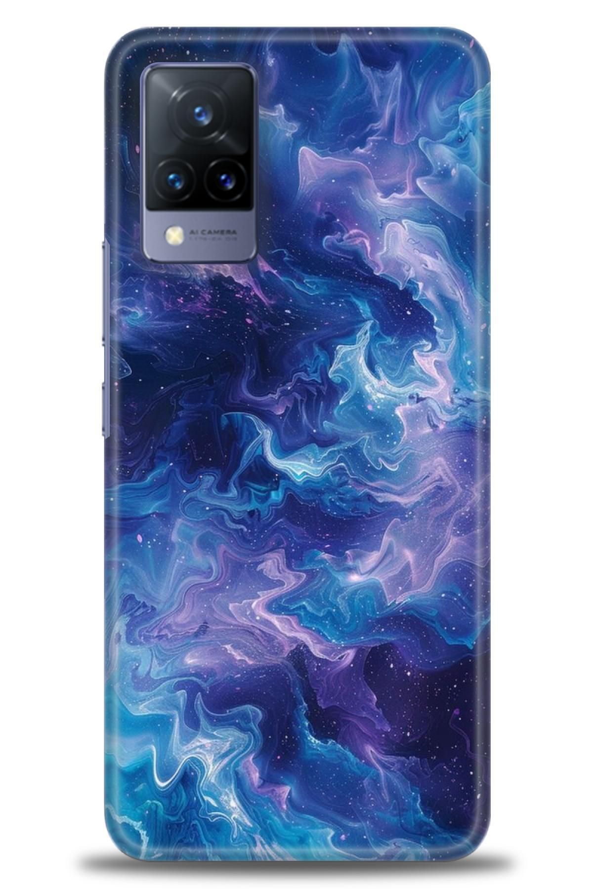 CooperTech Vivo V21 / V21E İle Uyumlu HD Baskılı Silikon Kılıf - ÖzelSeriVivo - 2213
