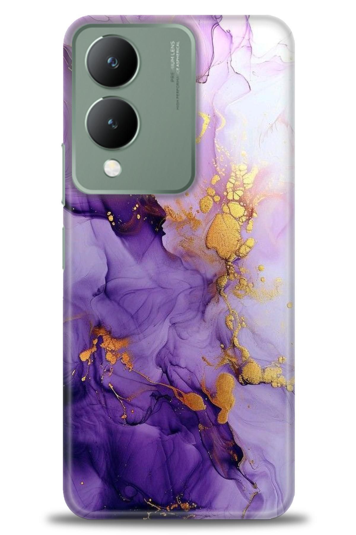 CooperTech Vivo Y17S İle Uyumlu HD Baskılı Silikon Kılıf / Y V ÖzelSeri Vivo - 2881
