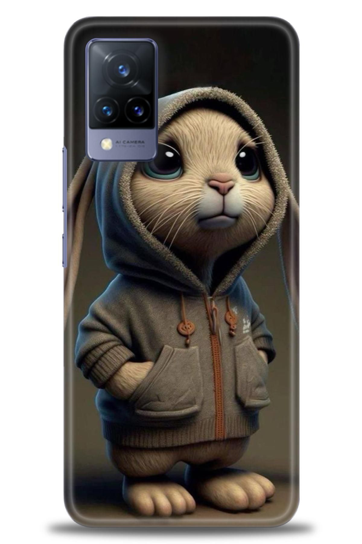 CooperTech Vivo V21 / V21E İle Uyumlu HD Baskılı Silikon Kılıf - ÖzelSeriVivo - 2040