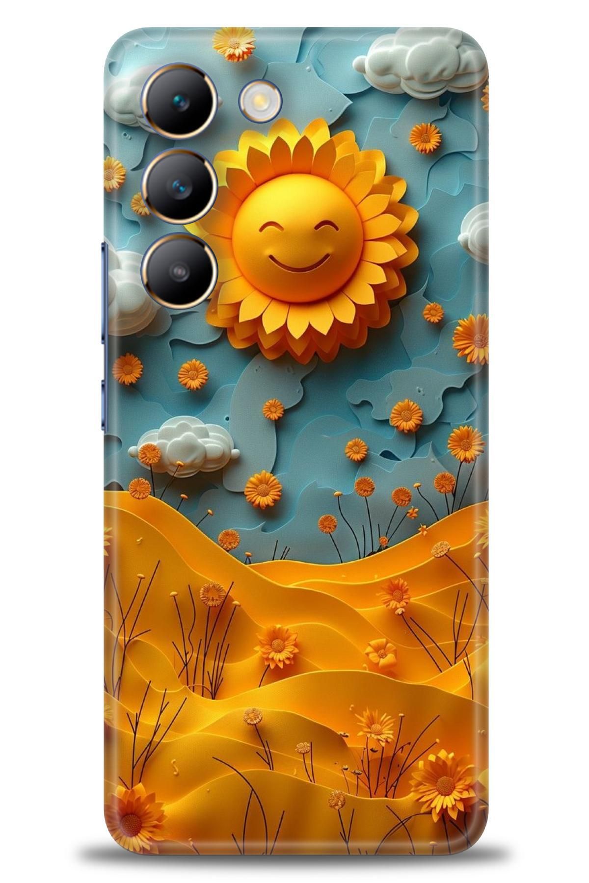 CooperTech Vivo V30 Lite İle Uyumlu HD Baskılı Silikon Kılıf / Y V ÖzelSeri Vivo - 2824