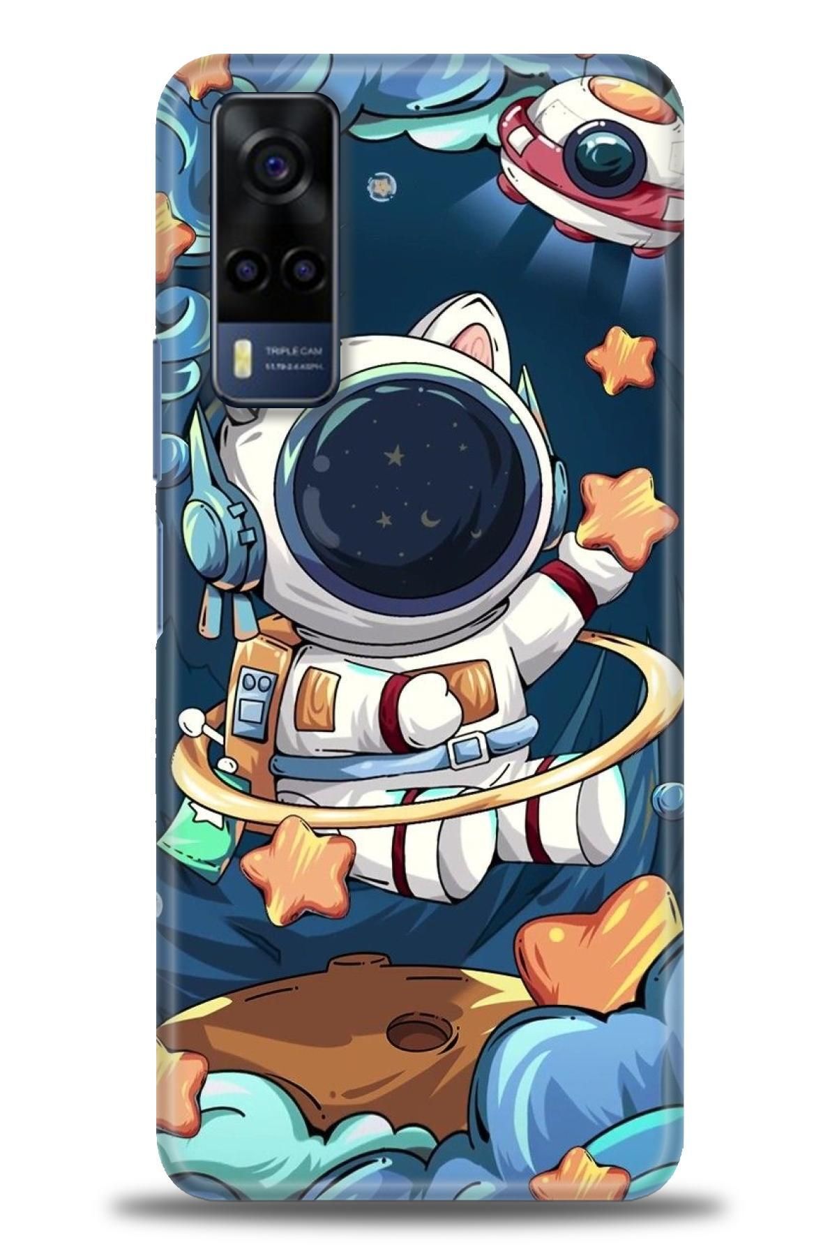 CooperTech Vivo Y53S / Y51 İle Uyumlu HD Baskılı Silikon Kılıf / Y V ÖzelSeri Vivo - 2642