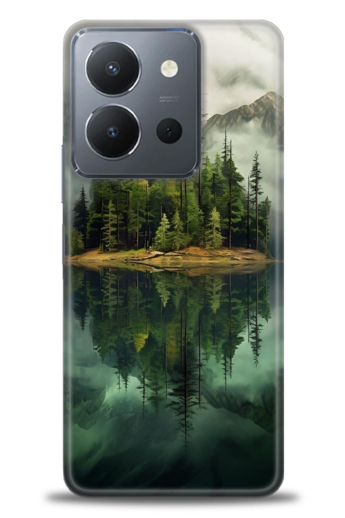 CooperTech Vivo Y36 4G İle Uyumlu HD Baskılı Silikon Kılıf - ÖzelSeriVivo - 2549