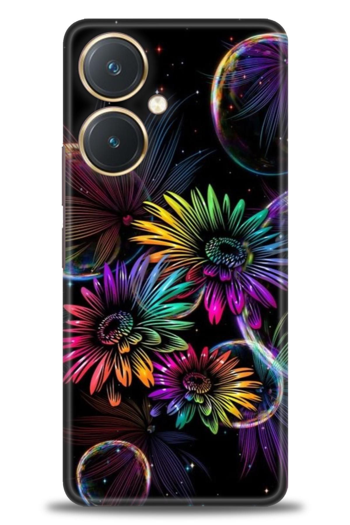 CooperTech Vivo Y27 İle Uyumlu HD Baskılı Silikon Kılıf / Y V ÖzelSeri Vivo - 2575