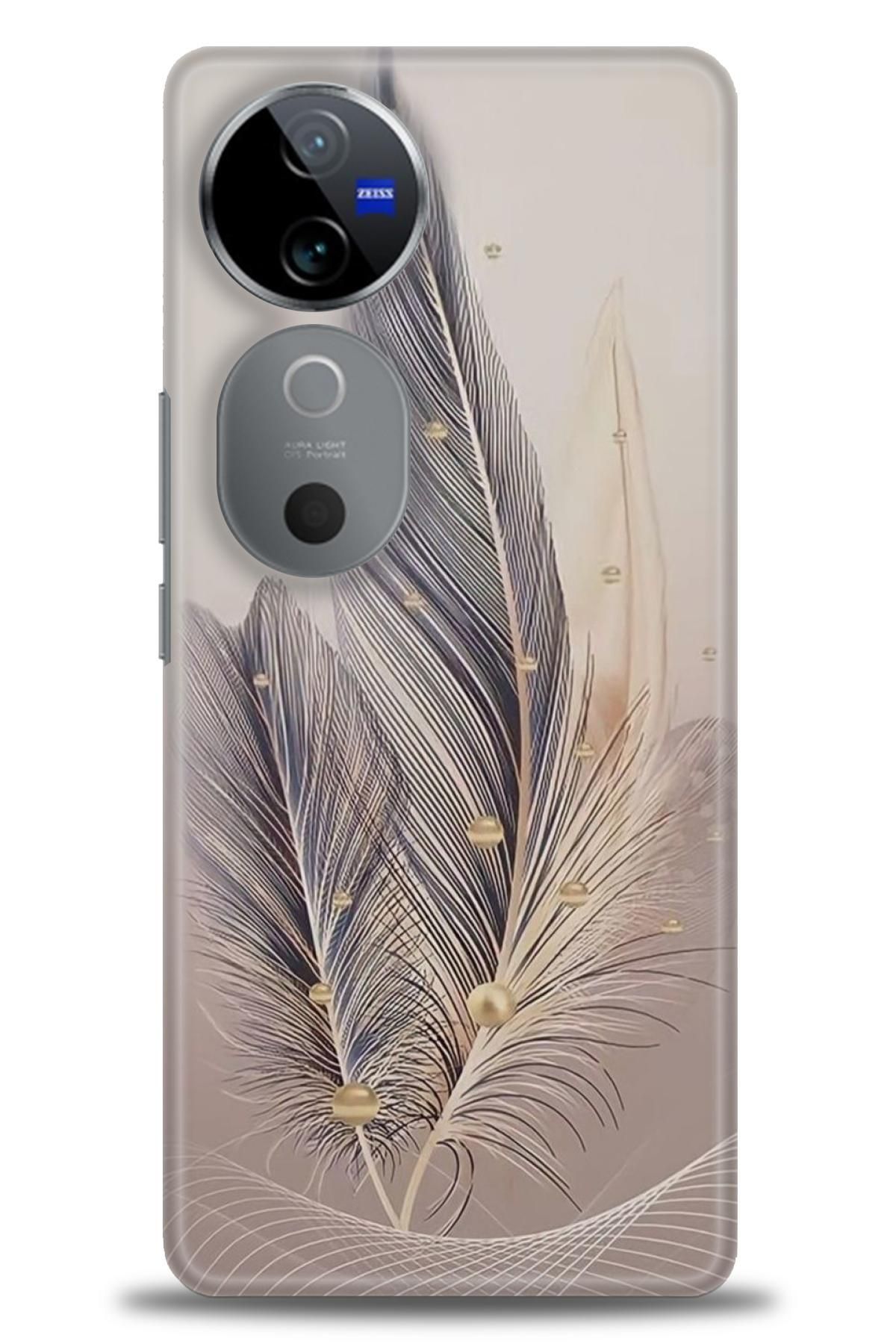 CooperTech Vivo V40 5G İle Uyumlu HD Baskılı Silikon Kılıf - ÖzelSeriVivo - 2108