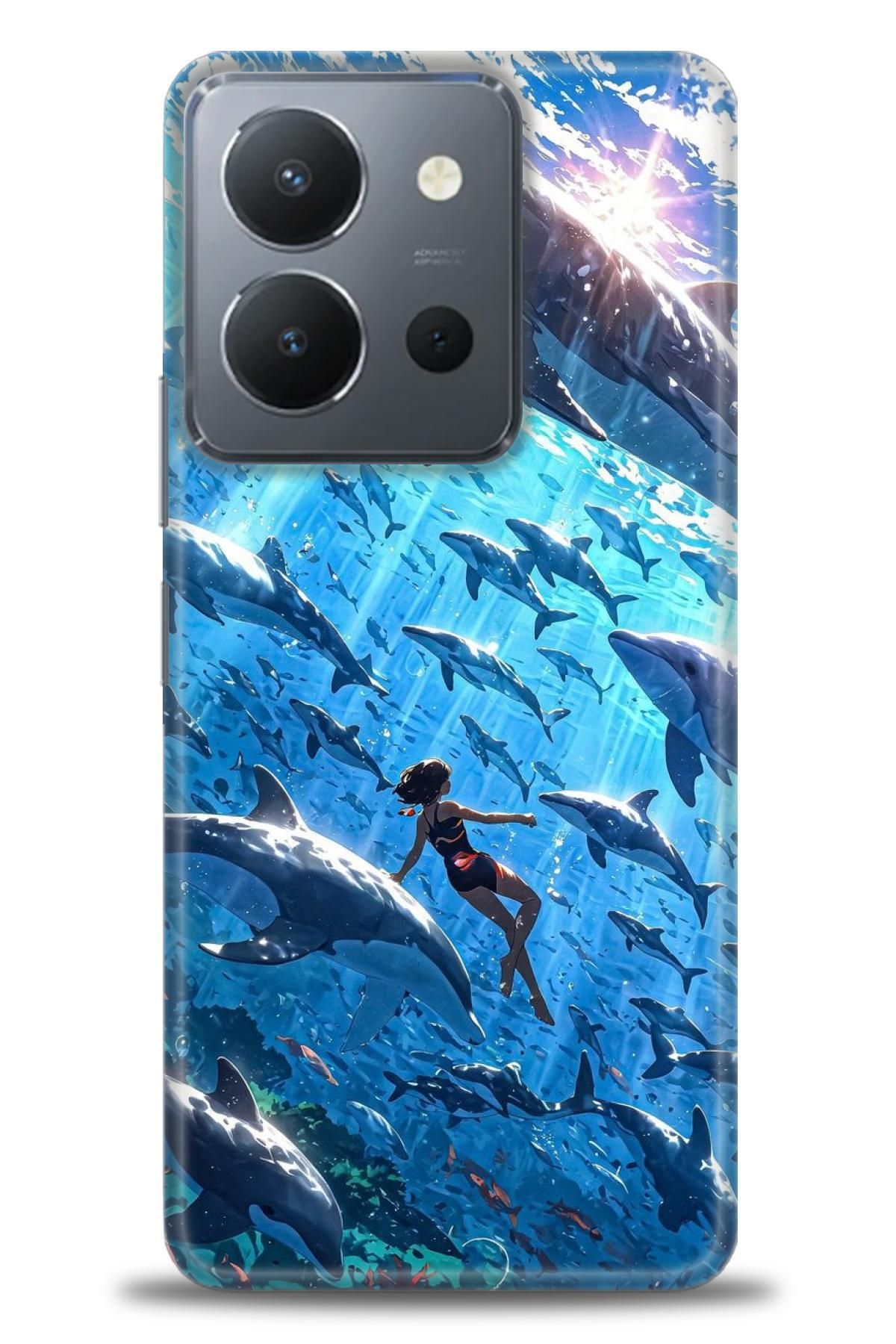 CooperTech Vivo Y36 4G İle Uyumlu HD Baskılı Silikon Kılıf - ÖzelSeriVivo - 2505