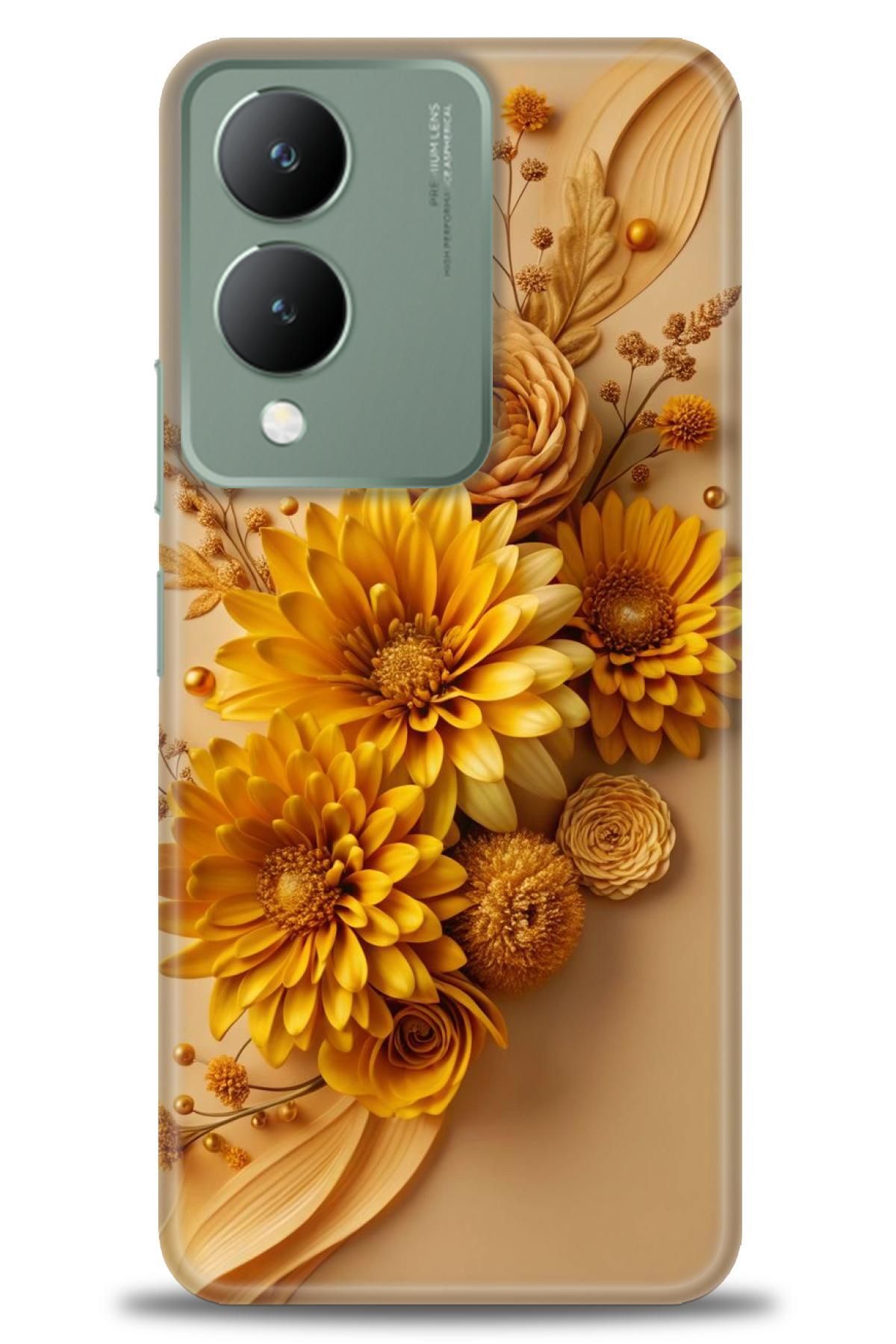 CooperTech Vivo Y17S İle Uyumlu HD Baskılı Silikon Kılıf / Y V ÖzelSeri Vivo - 2709