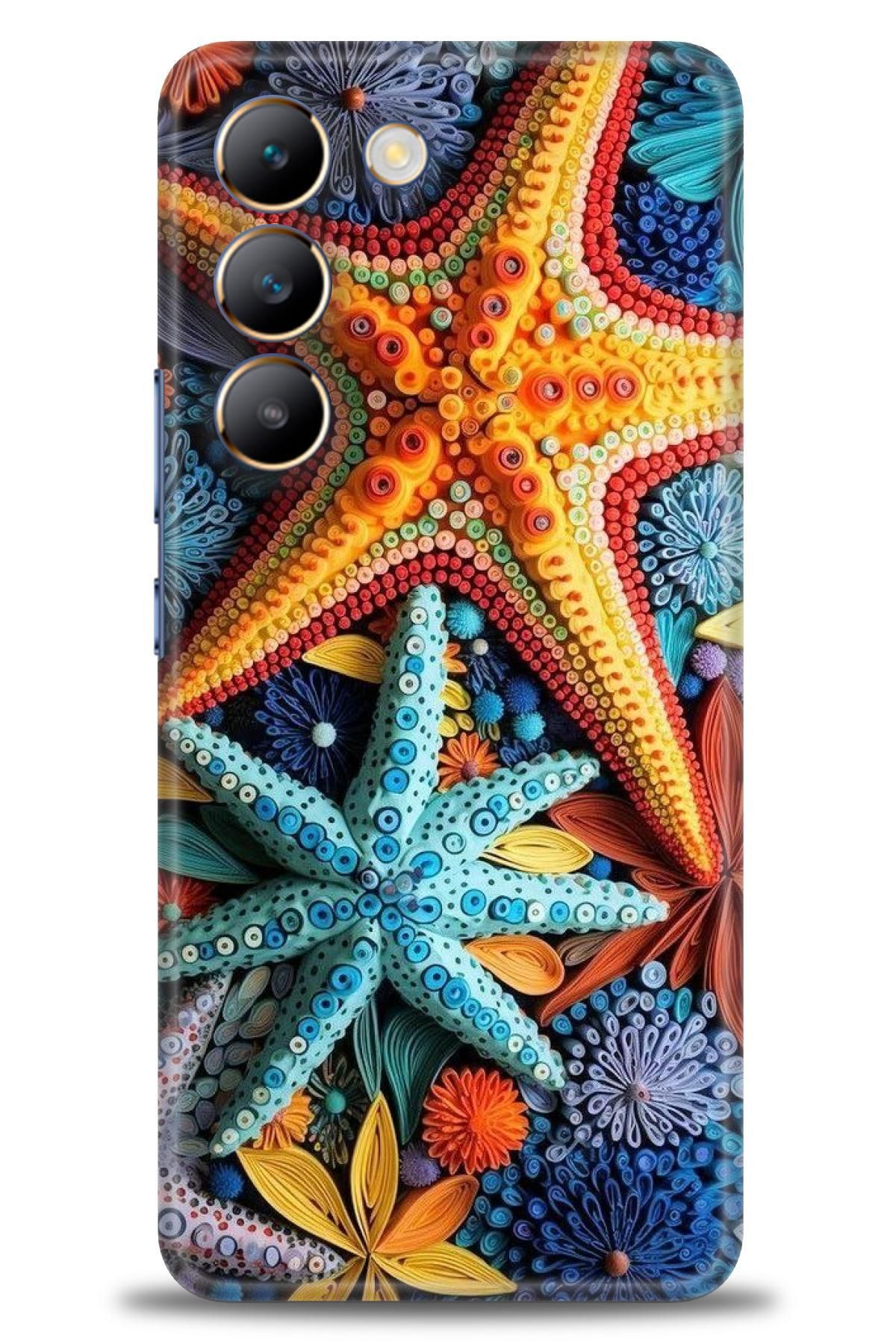 CooperTech Vivo V30 Lite İle Uyumlu HD Baskılı Silikon Kılıf / Y V ÖzelSeri Vivo - 2166