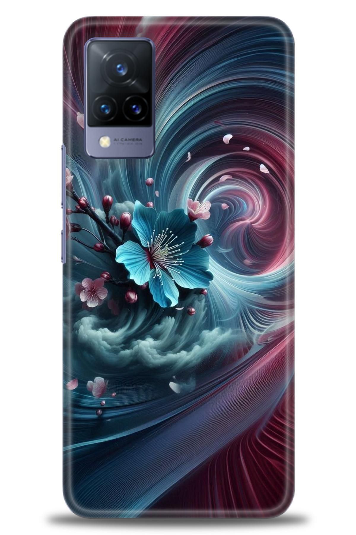 CooperTech Vivo V21 / V21E İle Uyumlu HD Baskılı Silikon Kılıf - ÖzelSeriVivo - 2245