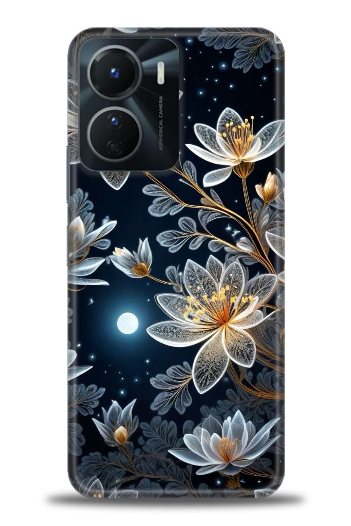 CooperTech Vivo Y16 İle Uyumlu HD Baskılı Silikon Kılıf / Y V ÖzelSeri Vivo - 2031