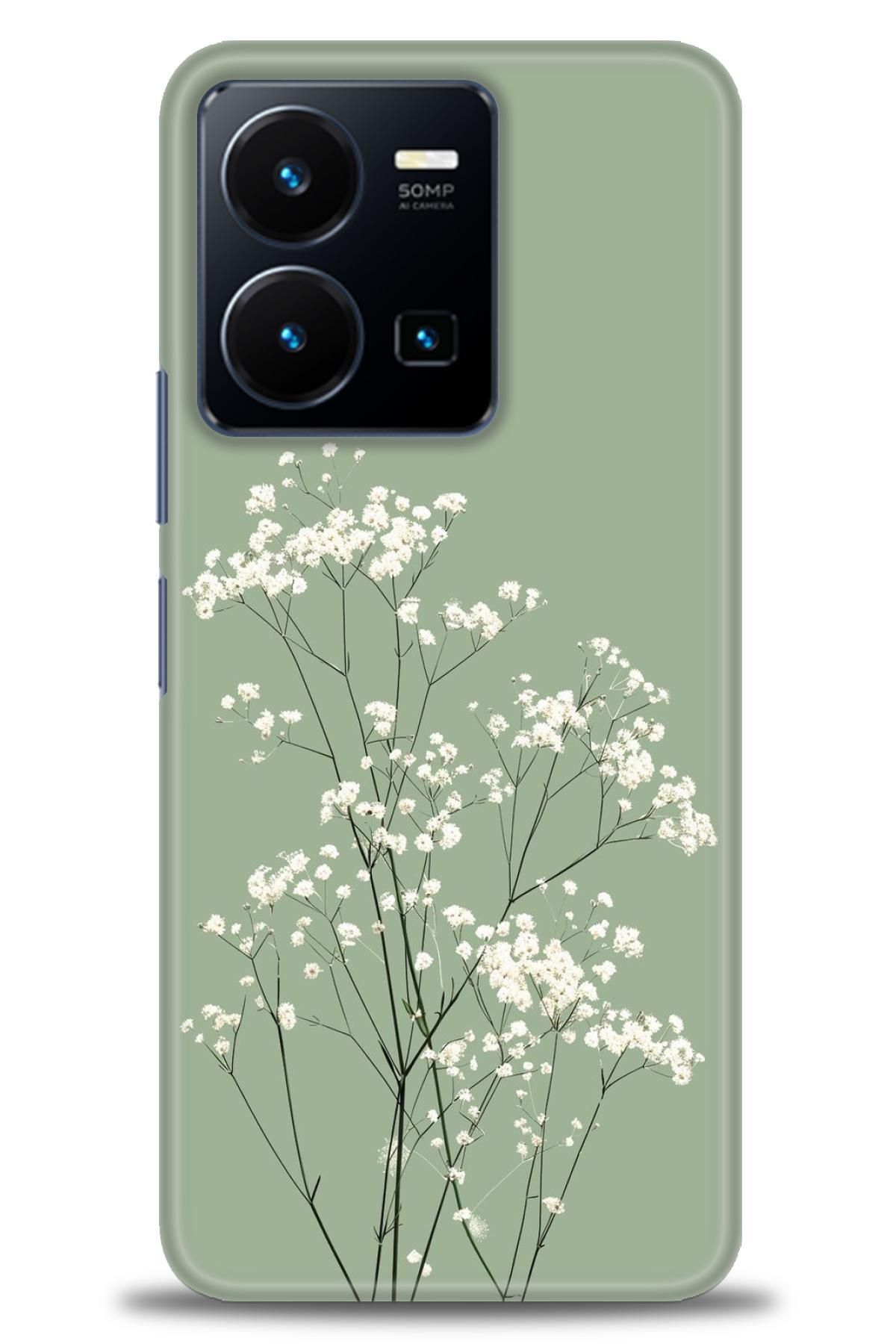 CooperTech Vivo Y22S İle Uyumlu HD Baskılı Silikon Kılıf / Y V ÖzelSeri Vivo - 2430