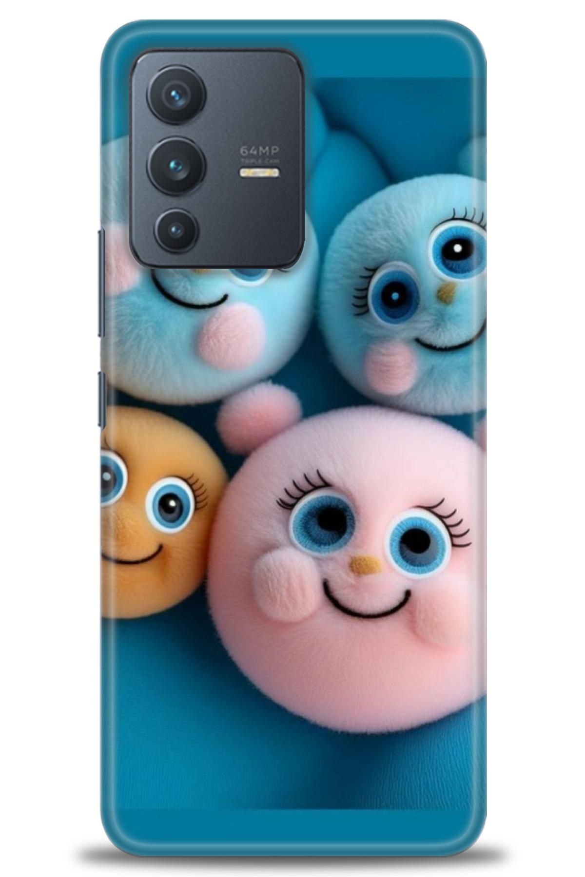 CooperTech Vivo V23 5G İle Uyumlu HD Baskılı Silikon Kılıf - ÖzelSeriVivo - 2112