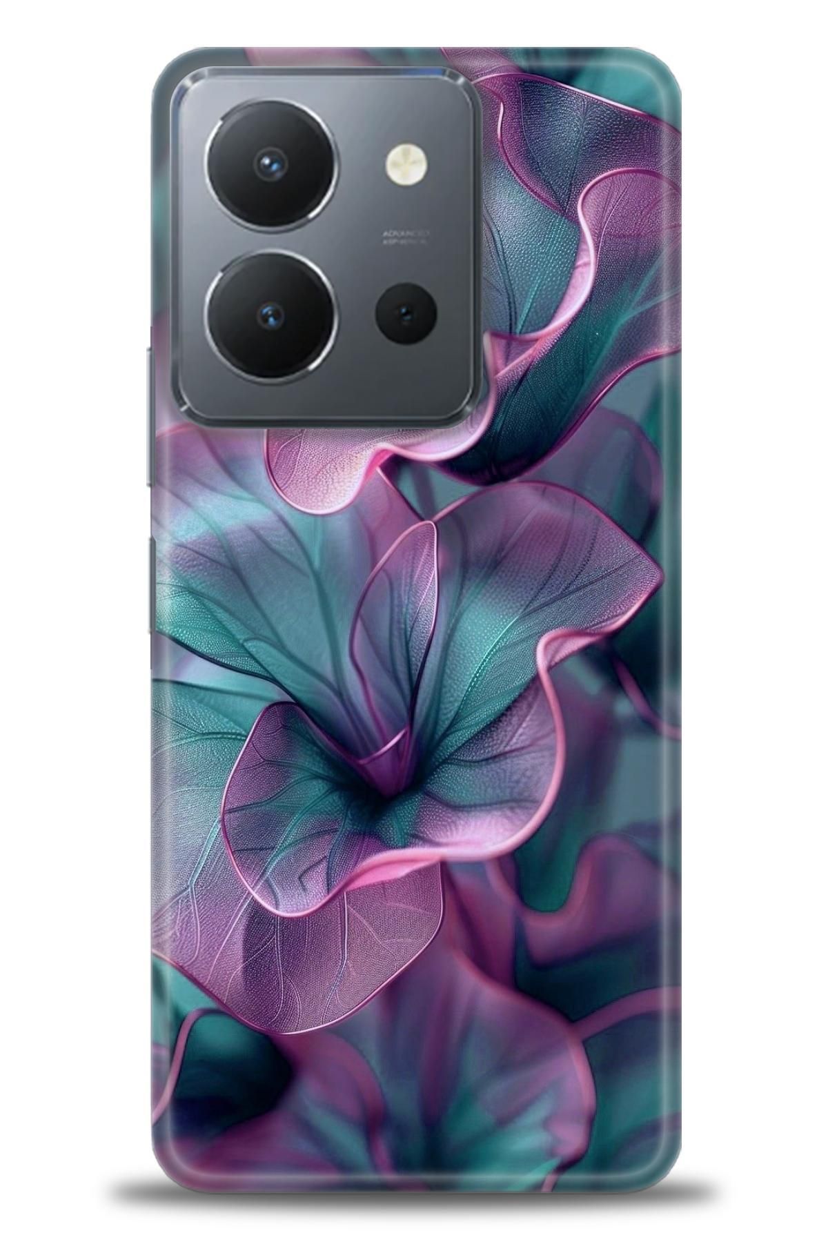 CooperTech Vivo Y36 4G İle Uyumlu HD Baskılı Silikon Kılıf - ÖzelSeriVivo - 2924
