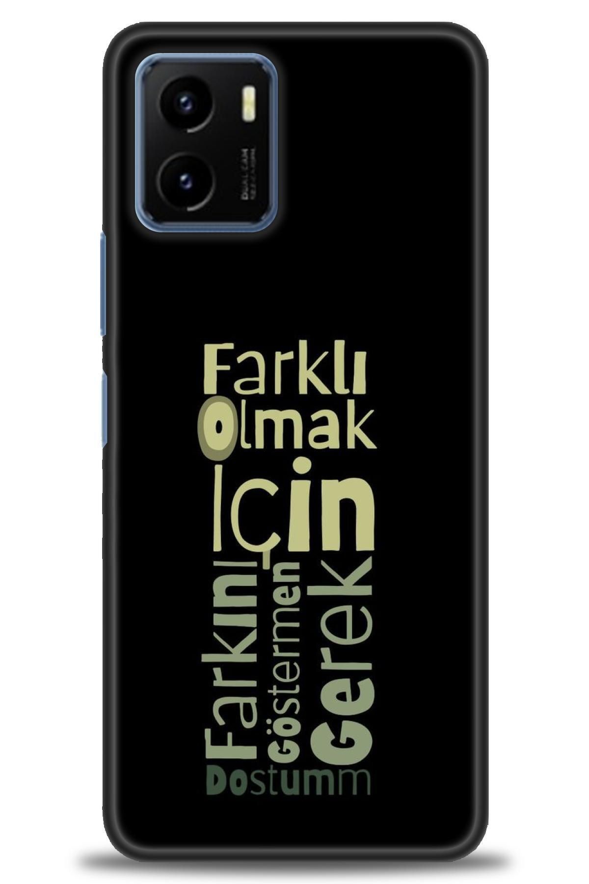CooperTech Vivo Y15S / Y15A İle Uyumlu HD Baskılı Silikon Kılıf - ÖzelSeriVivo - 2472