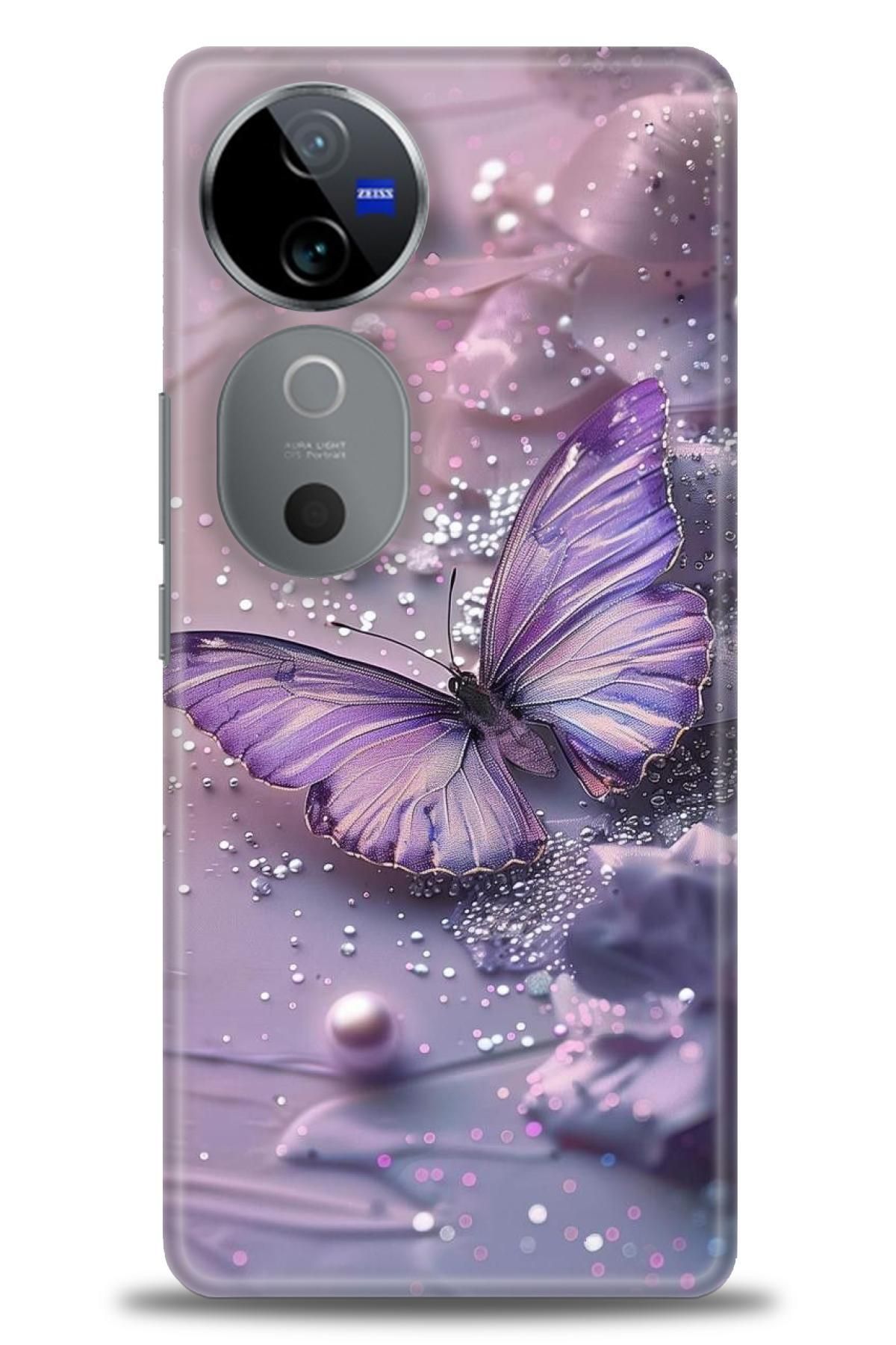 CooperTech Vivo V40 5G İle Uyumlu HD Baskılı Silikon Kılıf - ÖzelSeriVivo - 2701
