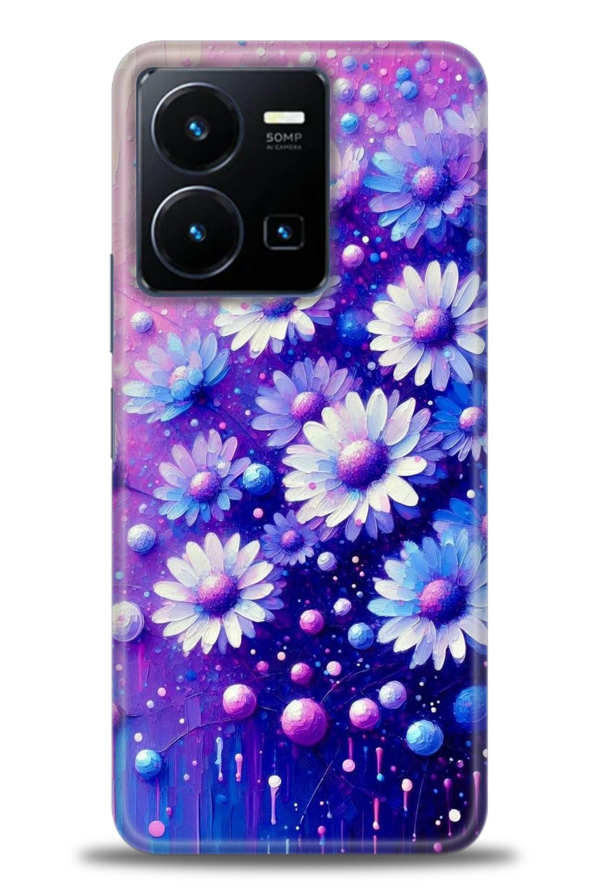 CooperTech Vivo Y35 İle Uyumlu HD Baskılı Silikon Kılıf / Y V ÖzelSeri Vivo - 2287
