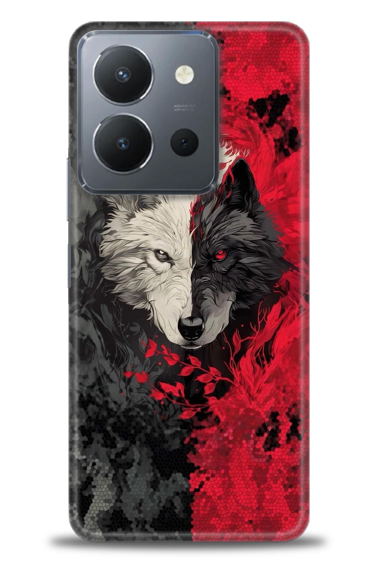 CooperTech Vivo Y36 4G İle Uyumlu HD Baskılı Silikon Kılıf / Y V ÖzelSeri Vivo - 2796