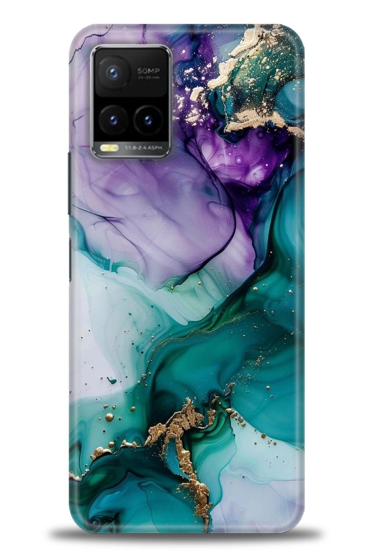 CooperTech Vivo Y33S / Y32 İle Uyumlu HD Baskılı Silikon Kılıf - ÖzelSeriVivo - 2164