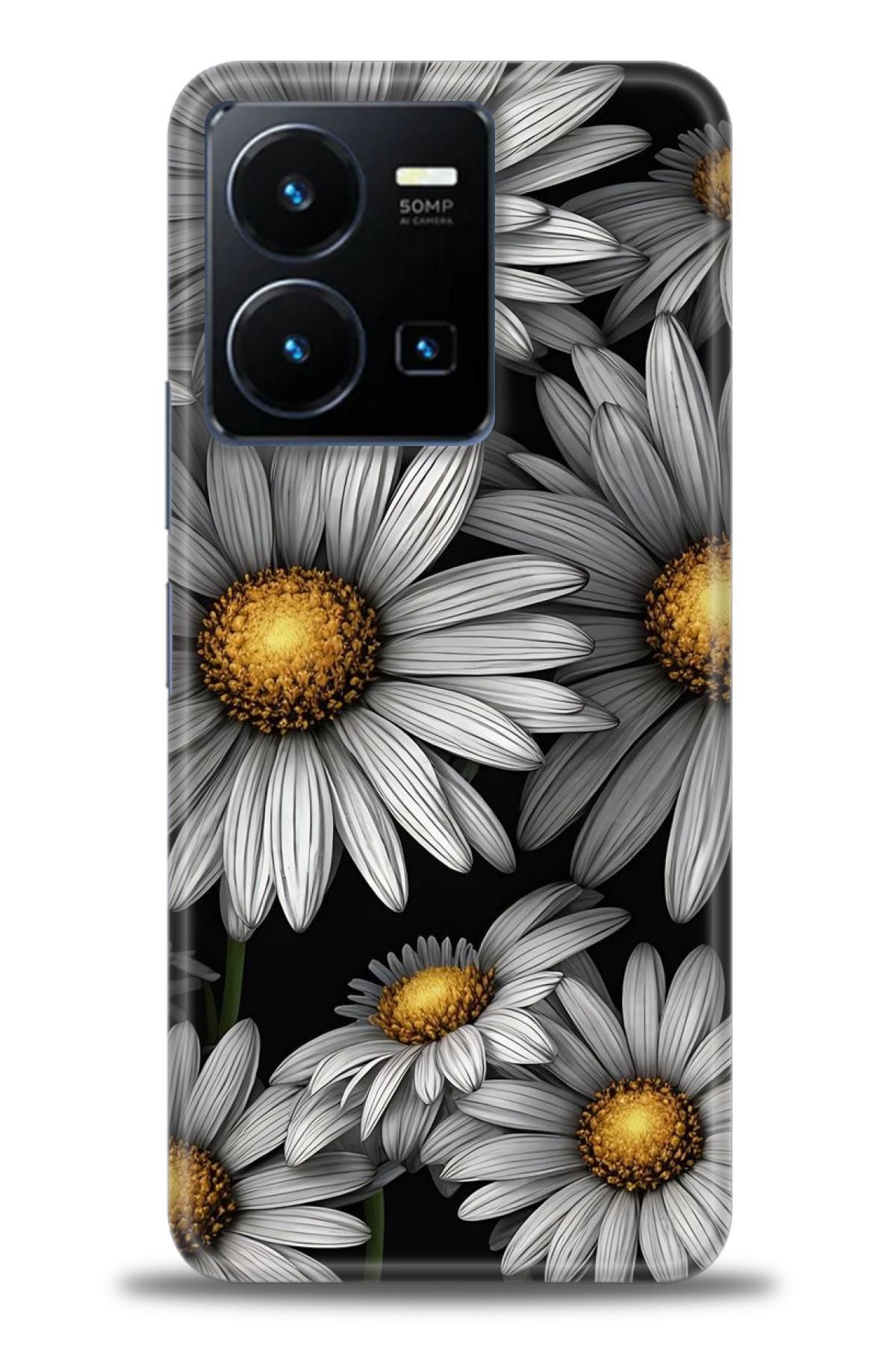 CooperTech Vivo Y35 İle Uyumlu HD Baskılı Silikon Kılıf - ÖzelSeriVivo - 2104