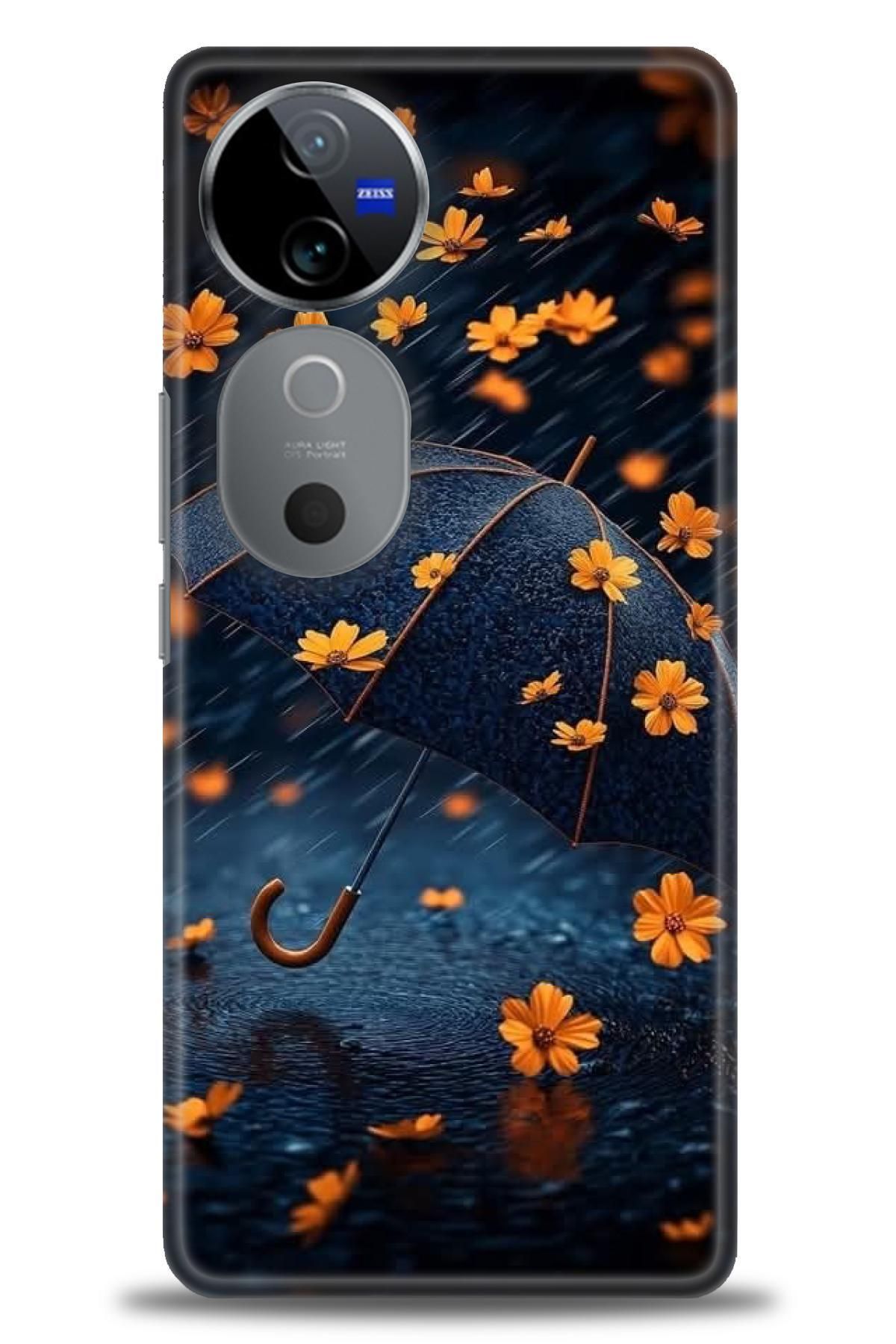 CooperTech Vivo V40 5G İle Uyumlu HD Baskılı Silikon Kılıf / Y V ÖzelSeri Vivo - 2960