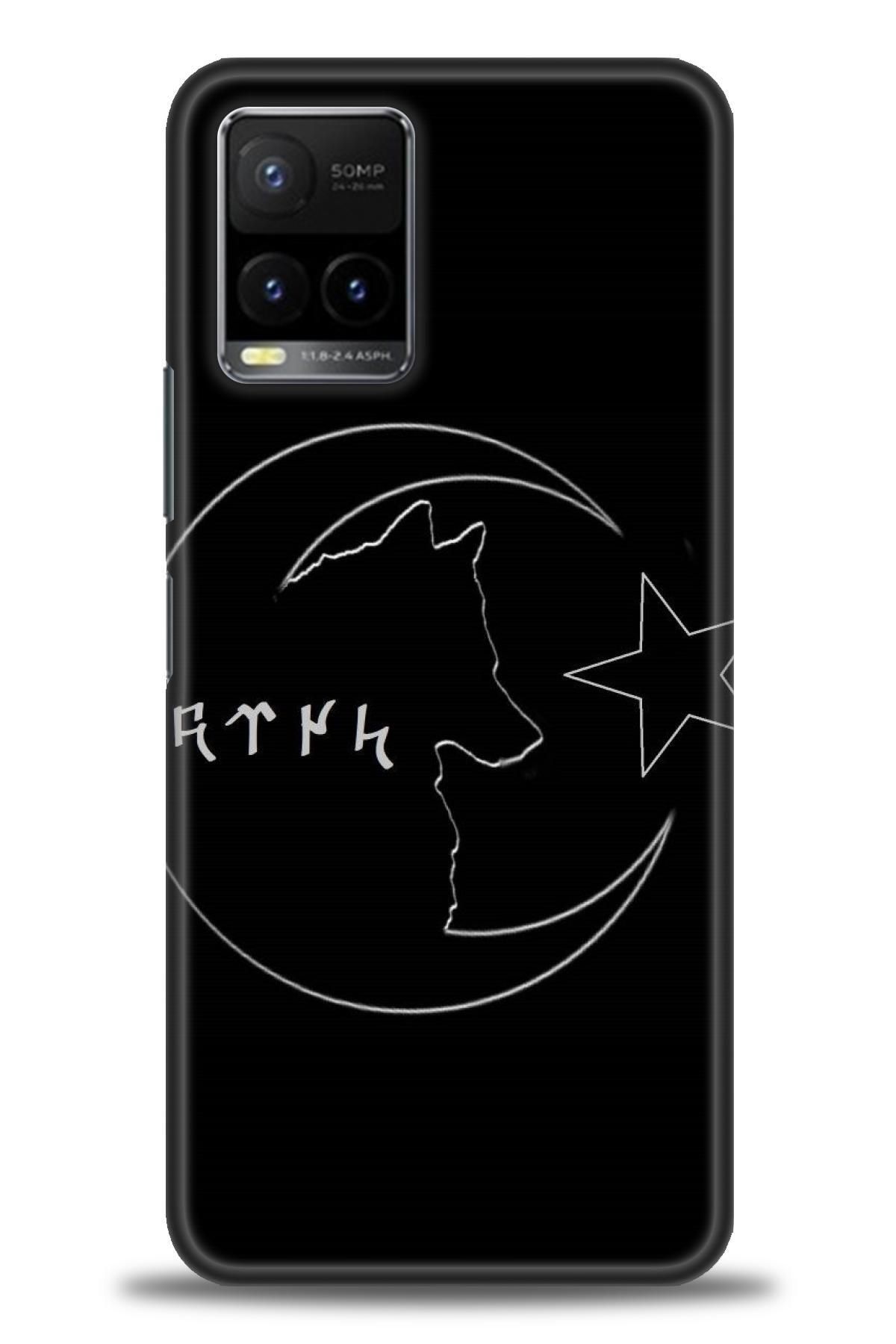CooperTech Vivo Y21S / Y21 İle Uyumlu HD Baskılı Silikon Kılıf / Y V ÖzelSeri Vivo - 2428