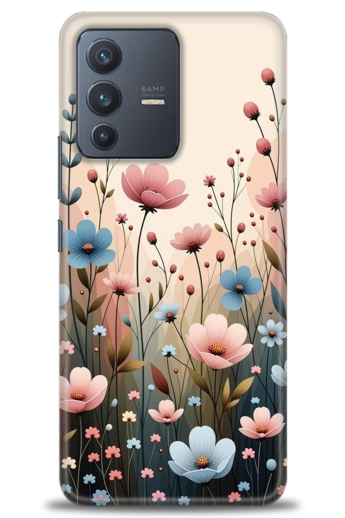 CooperTech Vivo V23 5G İle Uyumlu HD Baskılı Silikon Kılıf - ÖzelSeriVivo - 2977