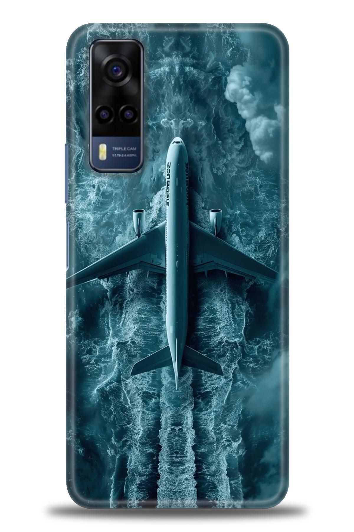 CooperTech Vivo Y53S / Y51 İle Uyumlu HD Baskılı Silikon Kılıf / Y V ÖzelSeri Vivo - 2021