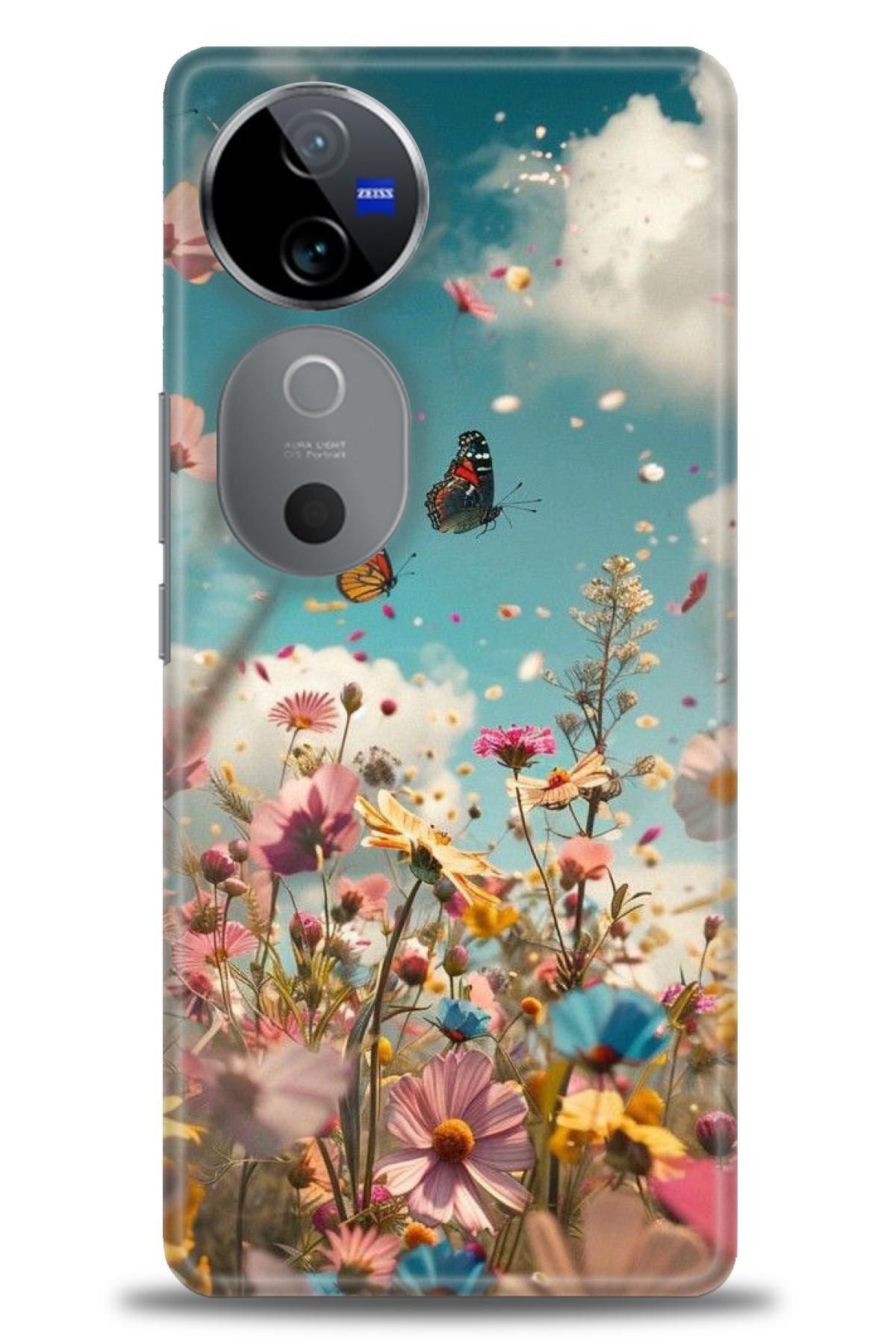 CooperTech Vivo V40 5G İle Uyumlu HD Baskılı Silikon Kılıf / Y V ÖzelSeri Vivo - 2639