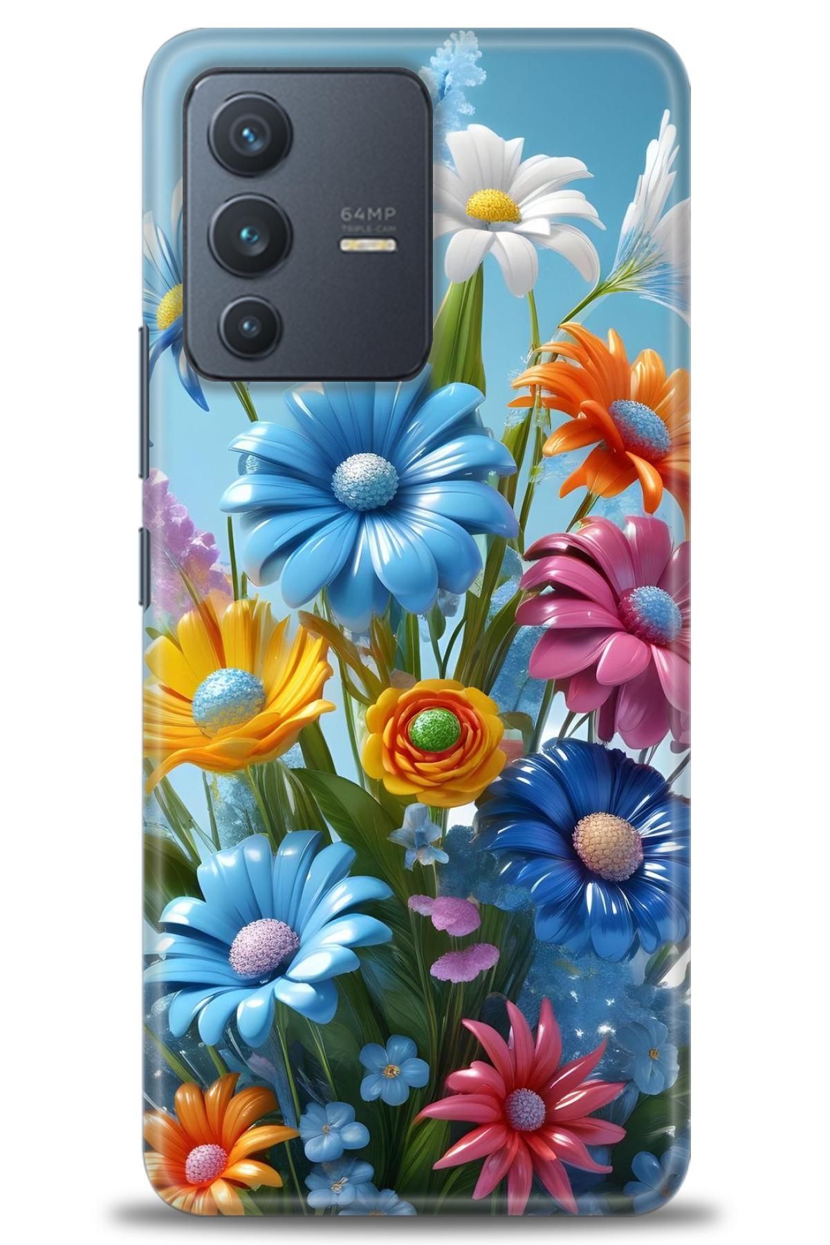 CooperTech Vivo V23 5G İle Uyumlu HD Baskılı Silikon Kılıf - ÖzelSeriVivo - 2433