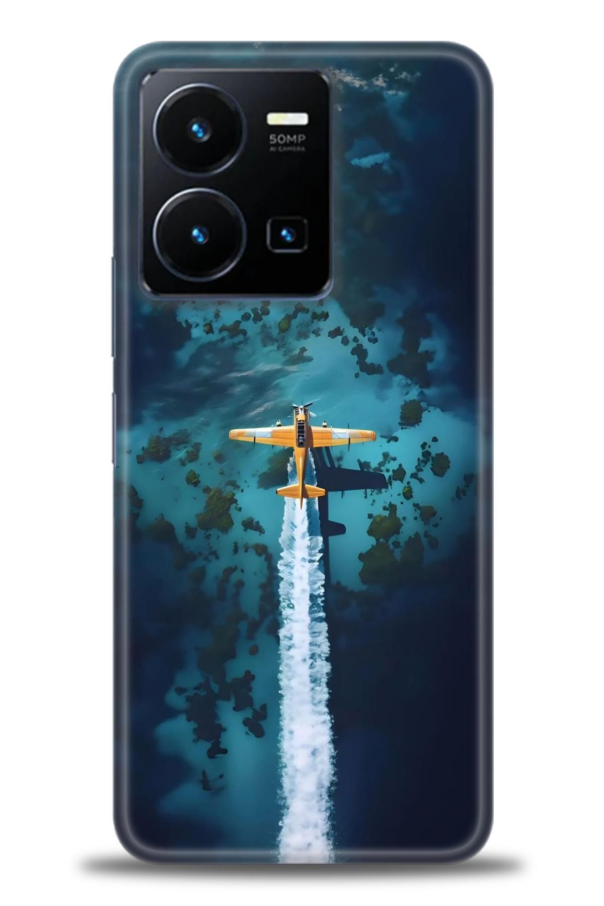 CooperTech Vivo Y35 İle Uyumlu HD Baskılı Silikon Kılıf / Y V ÖzelSeri Vivo - 2644