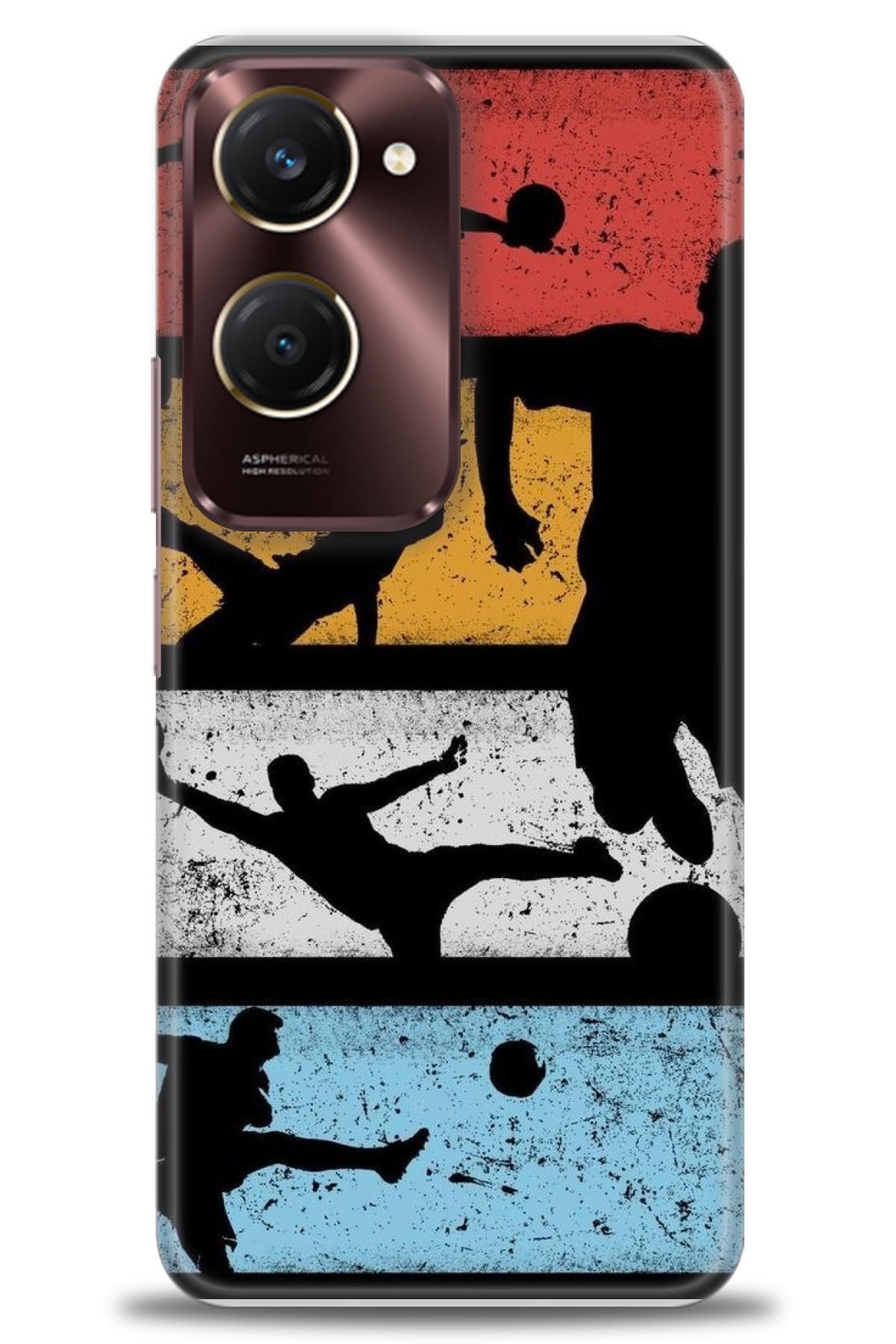 CooperTech Vivo Y18 İle Uyumlu HD Baskılı Silikon Kılıf / Y V ÖzelSeri Vivo - 2425