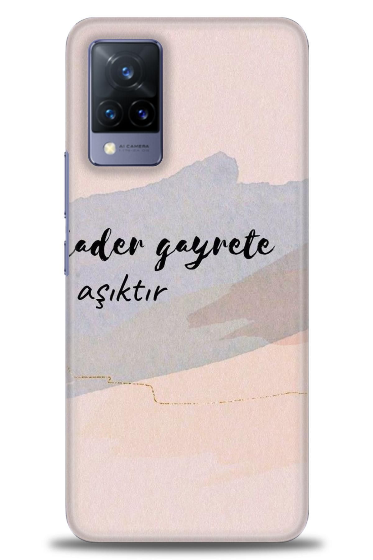 CooperTech Vivo V21 / V21E İle Uyumlu HD Baskılı Silikon Kılıf - ÖzelSeriVivo - 2809