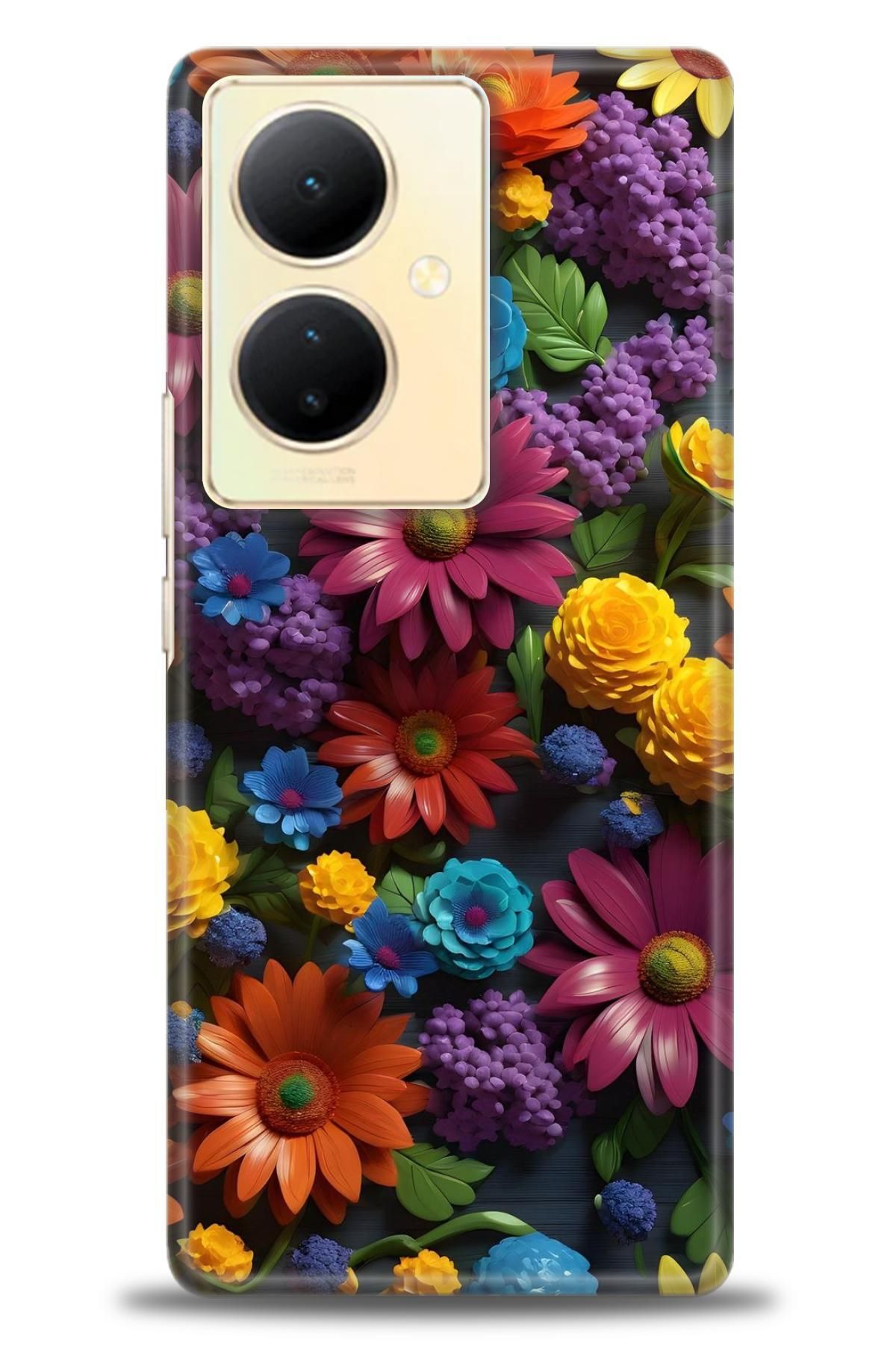 CooperTech Vivo V29 Lite 5G İle Uyumlu HD Baskılı Silikon Kılıf / Y V ÖzelSeri Vivo - 2748