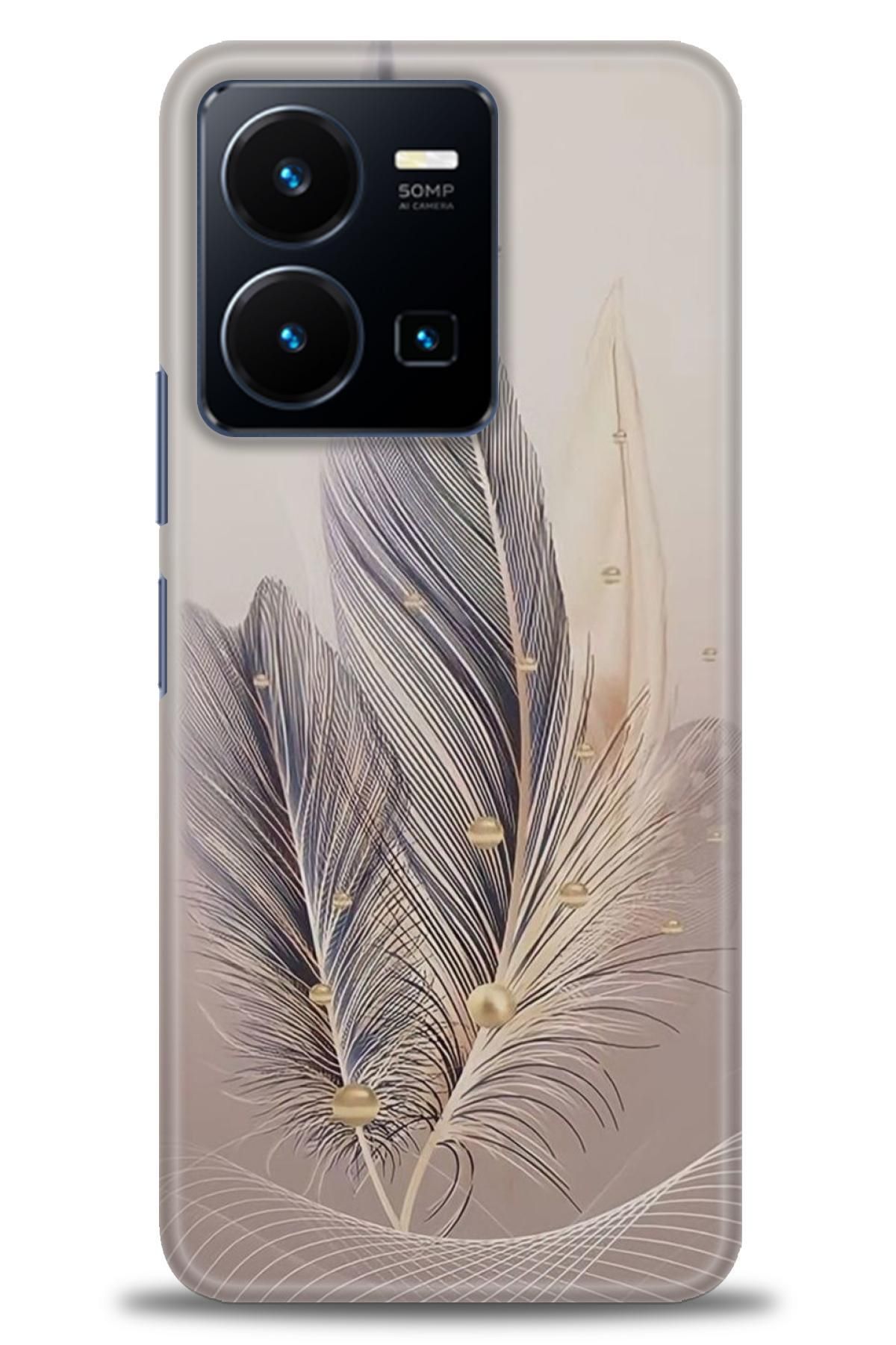 CooperTech Vivo Y22S İle Uyumlu HD Baskılı Silikon Kılıf - ÖzelSeriVivo - 2108