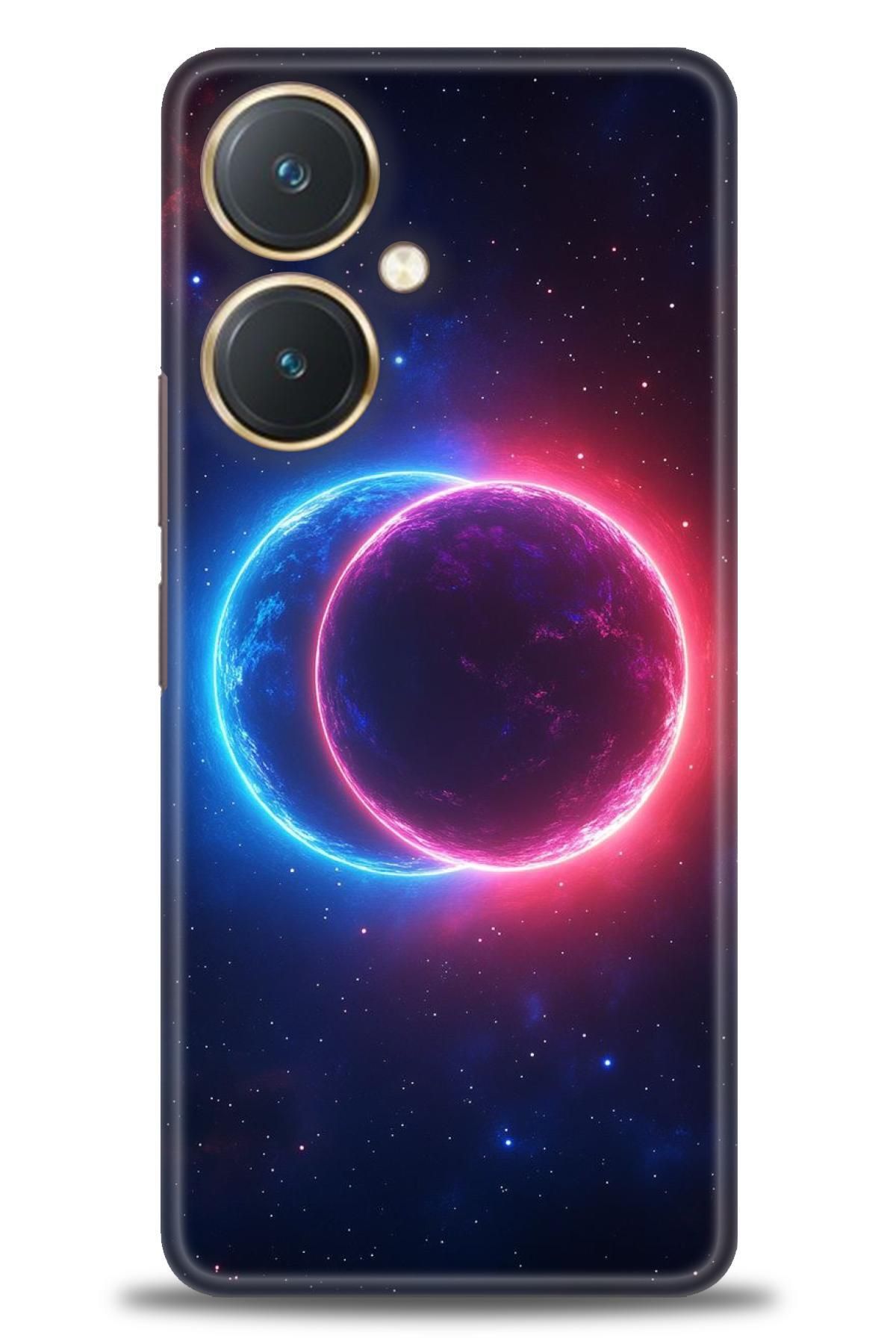 CooperTech Vivo Y27 İle Uyumlu HD Baskılı Silikon Kılıf / Y V ÖzelSeri Vivo - 2162