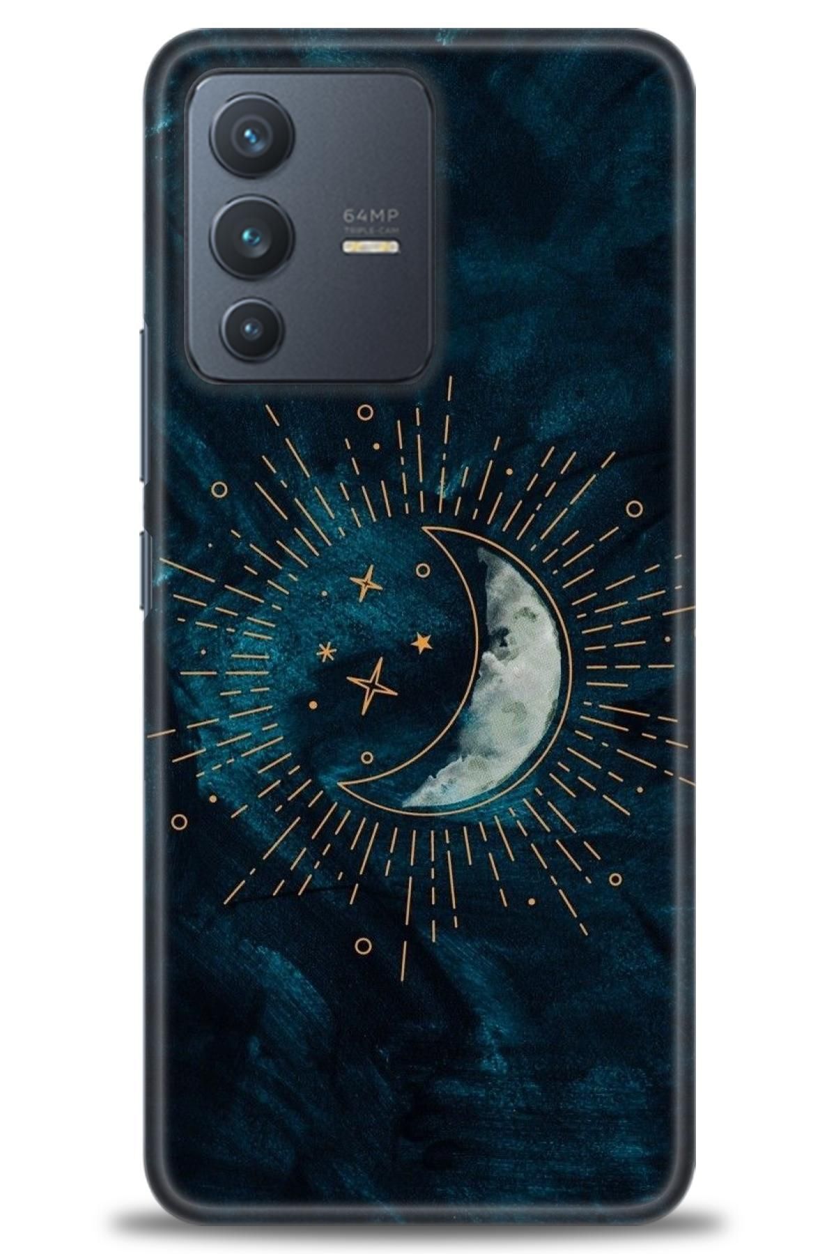 CooperTech Vivo V23 5G İle Uyumlu HD Baskılı Silikon Kılıf / Y V ÖzelSeri Vivo - 2699