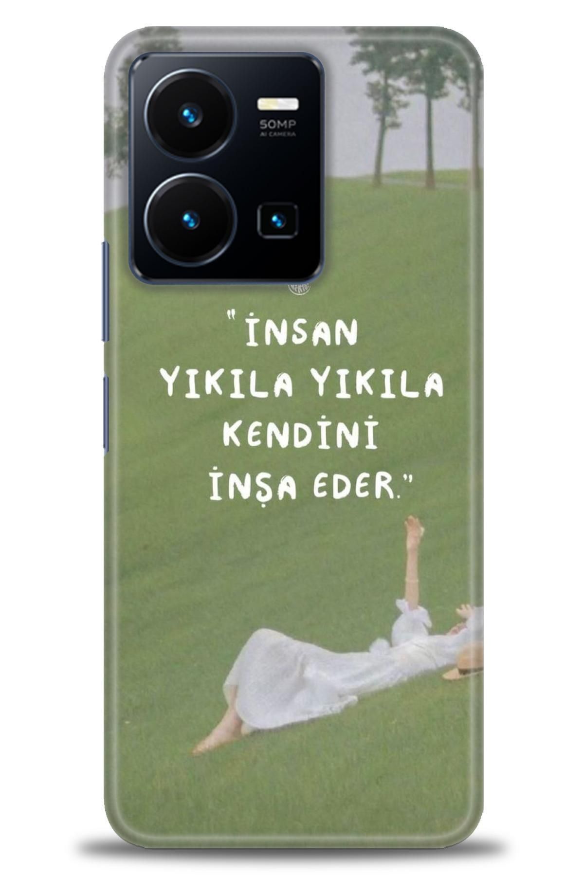 CooperTech Vivo Y22S İle Uyumlu HD Baskılı Silikon Kılıf - ÖzelSeriVivo - 2225