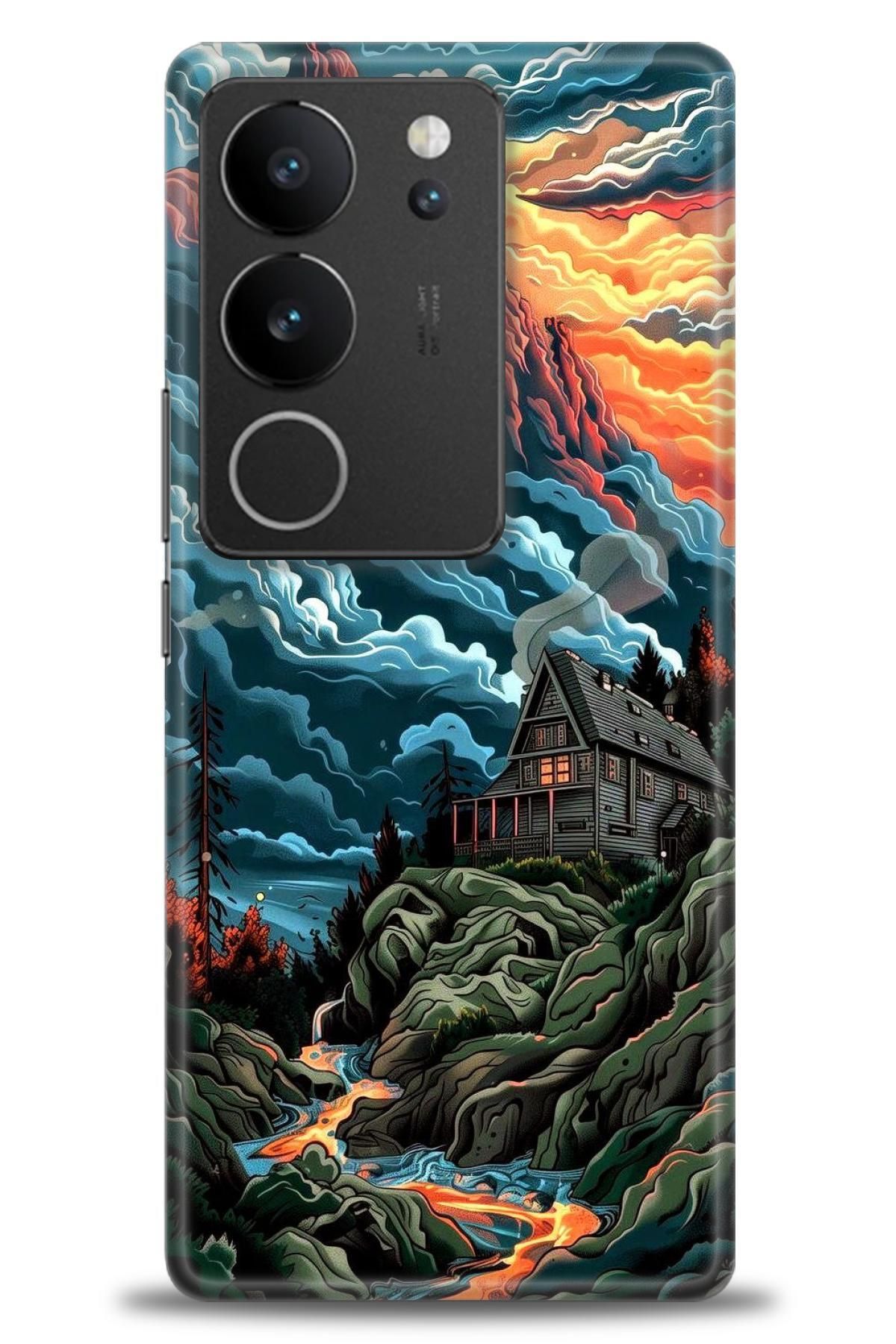 CooperTech Vivo V29 5G İle Uyumlu HD Baskılı Silikon Kılıf - ÖzelSeriVivo - 2844