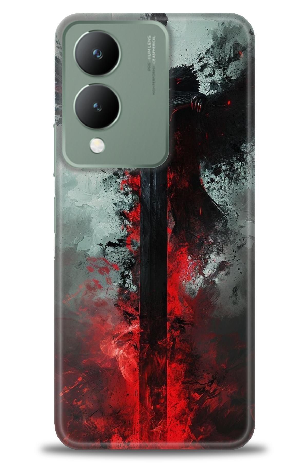CooperTech Vivo Y17S İle Uyumlu HD Baskılı Silikon Kılıf / Y V ÖzelSeri Vivo - 2392