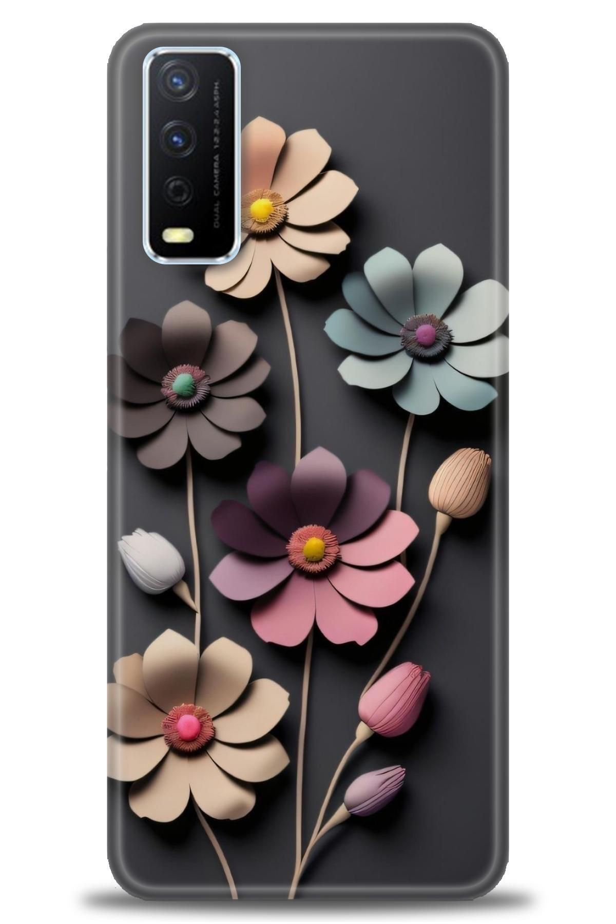 CooperTech Vivo Y11S İle Uyumlu HD Baskılı Silikon Kılıf - ÖzelSeriVivo - 2045