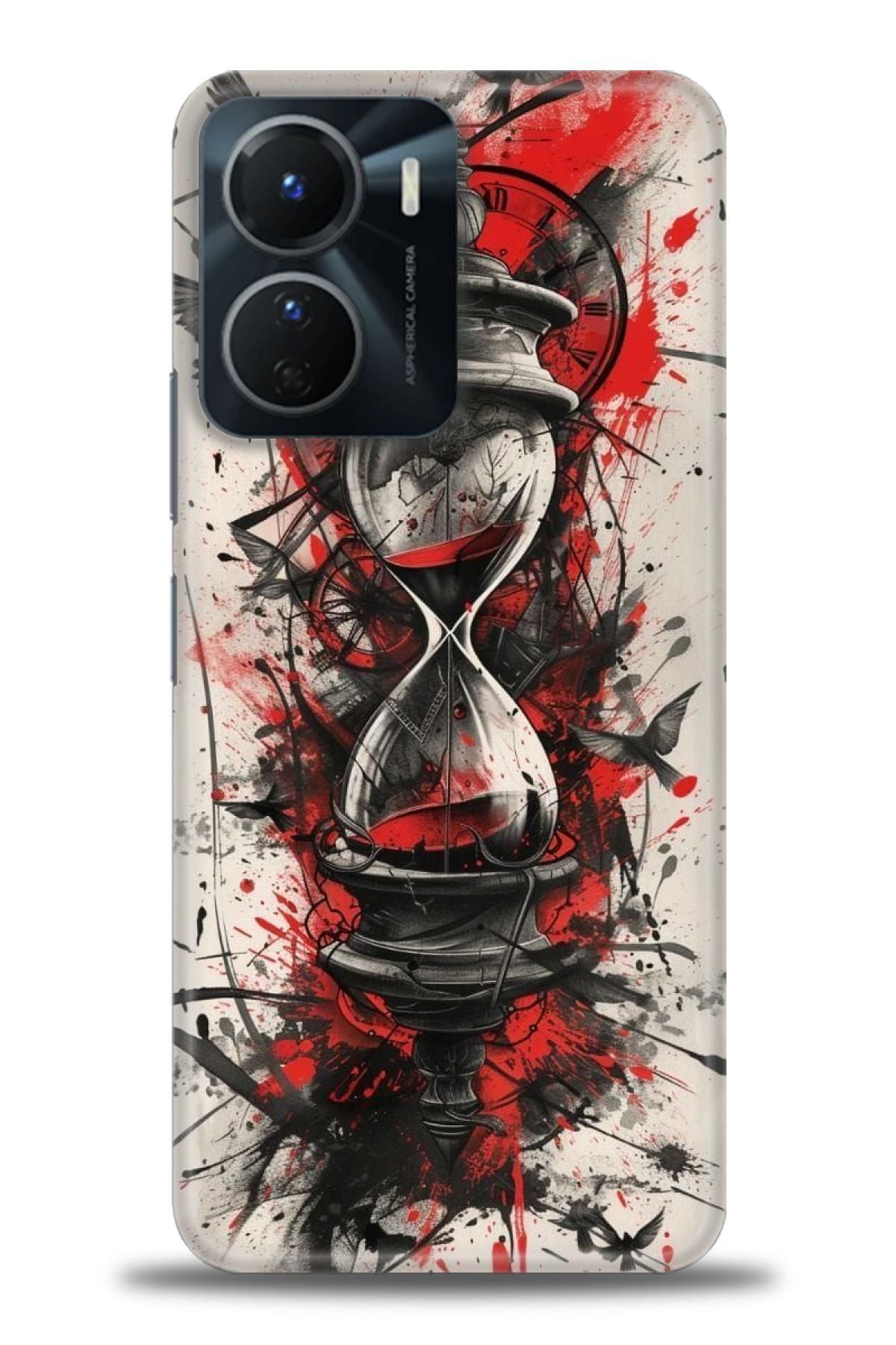 CooperTech Vivo Y16 İle Uyumlu HD Baskılı Silikon Kılıf / Y V ÖzelSeri Vivo - 2054