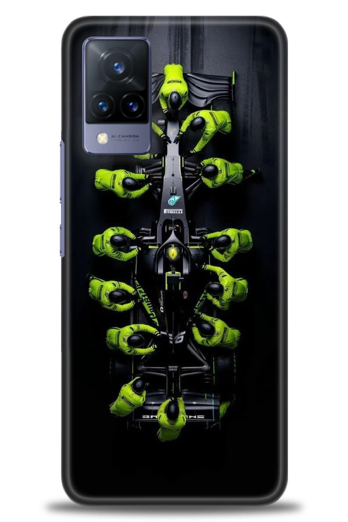 CooperTech Vivo V21 / V21E İle Uyumlu HD Baskılı Silikon Kılıf - ÖzelSeriVivo - 2837
