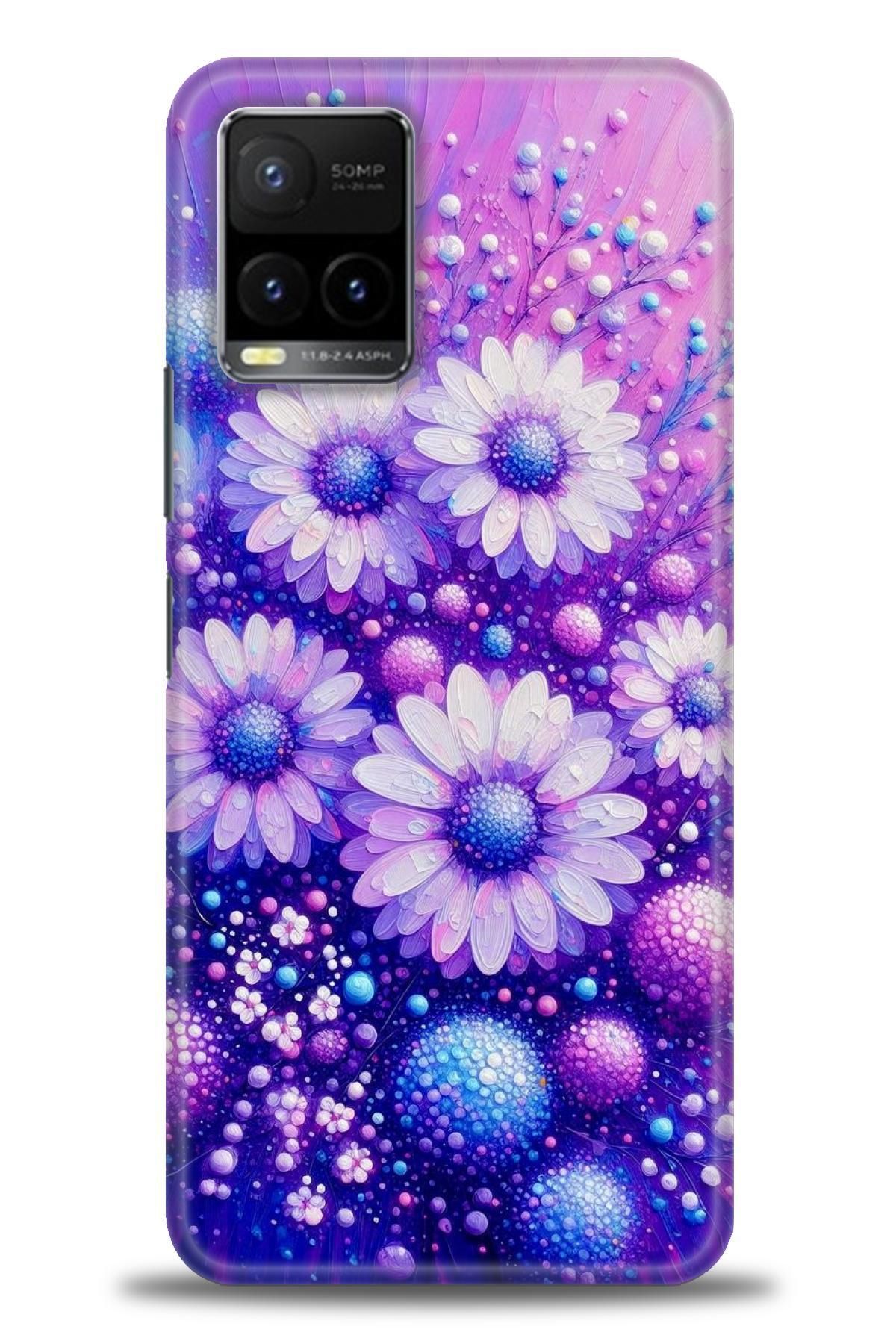CooperTech Vivo Y21S / Y21 İle Uyumlu HD Baskılı Silikon Kılıf / Y V ÖzelSeri Vivo - 2561