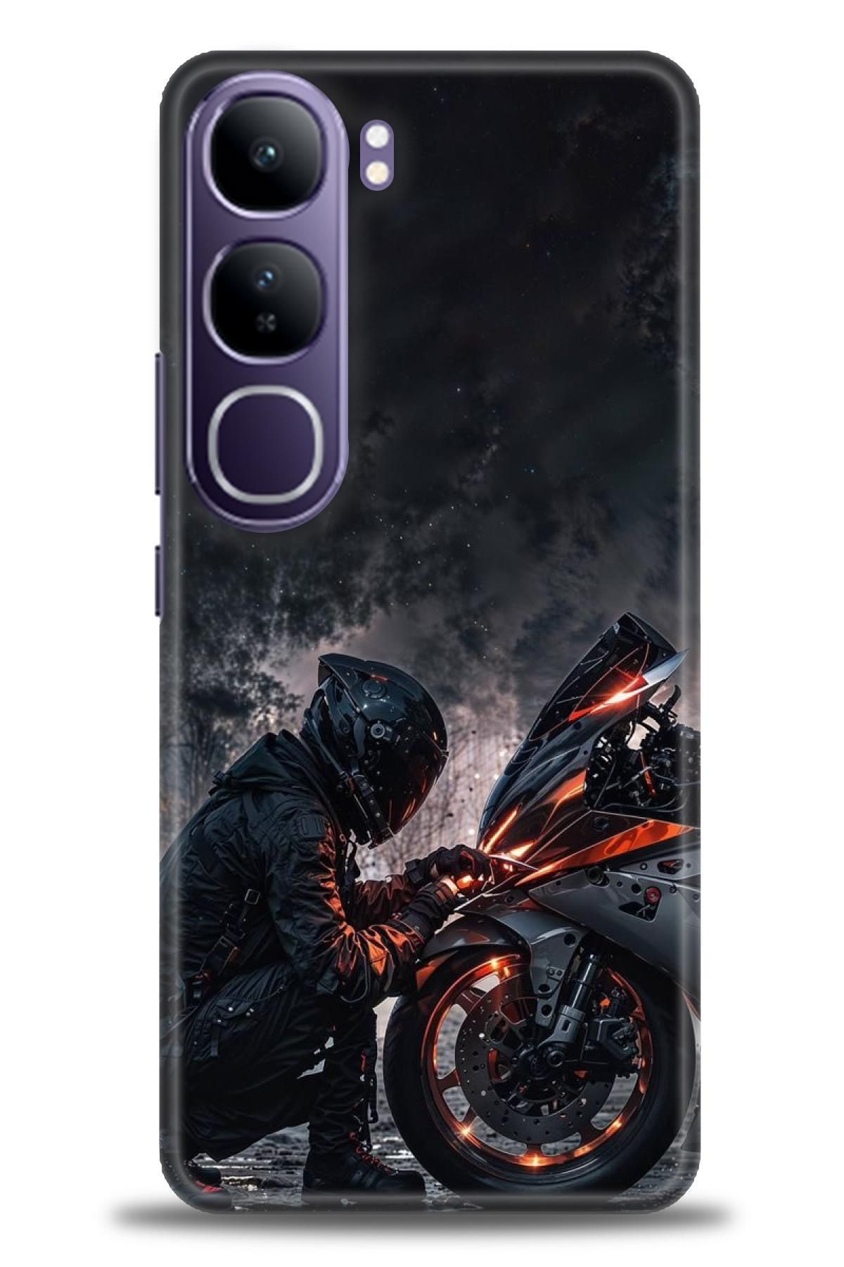 CooperTech Vivo V40 Lite İle Uyumlu HD Baskılı Silikon Kılıf - ÖzelSeriVivo - 2997
