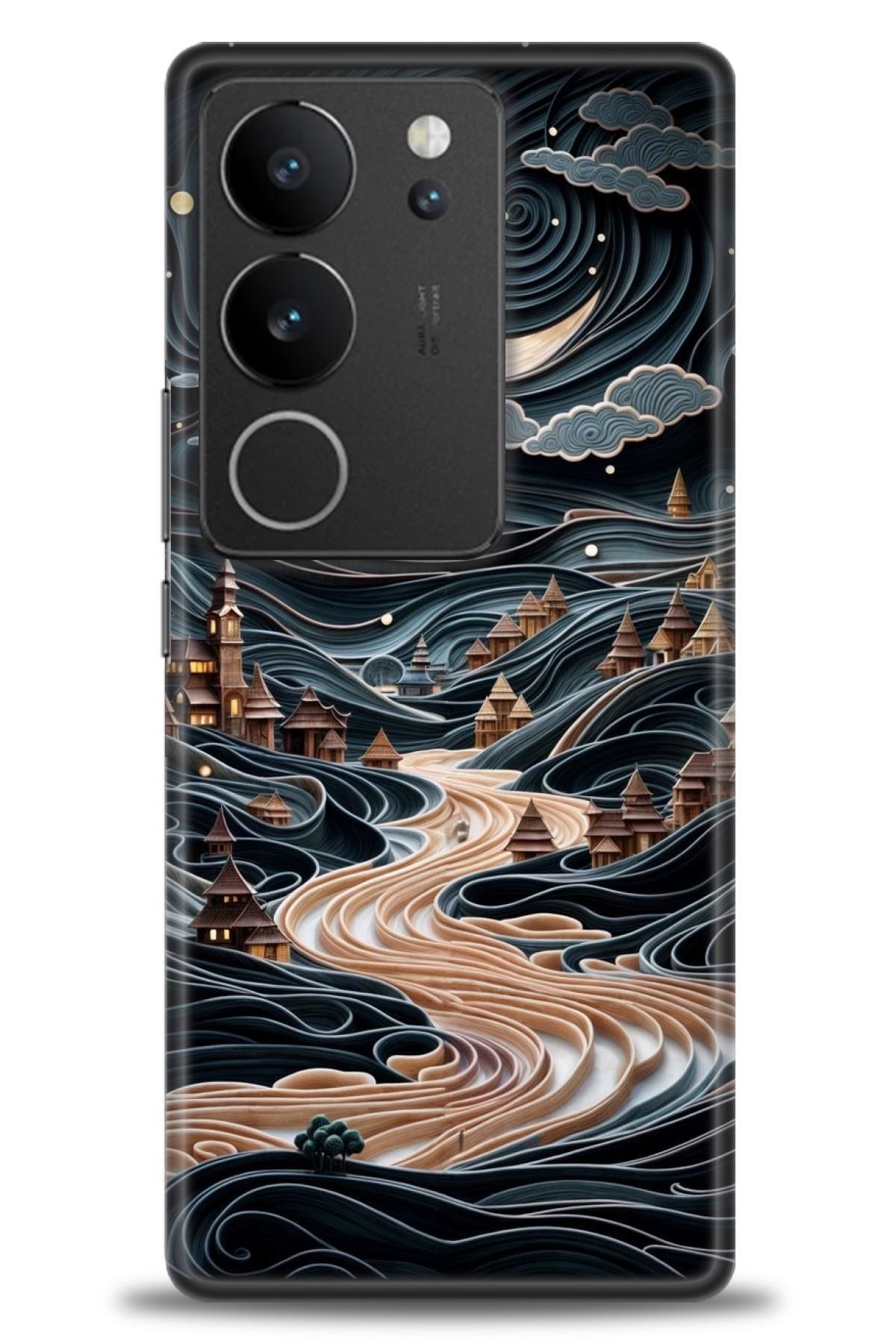 CooperTech Vivo V29 5G İle Uyumlu HD Baskılı Silikon Kılıf - ÖzelSeriVivo - 2957